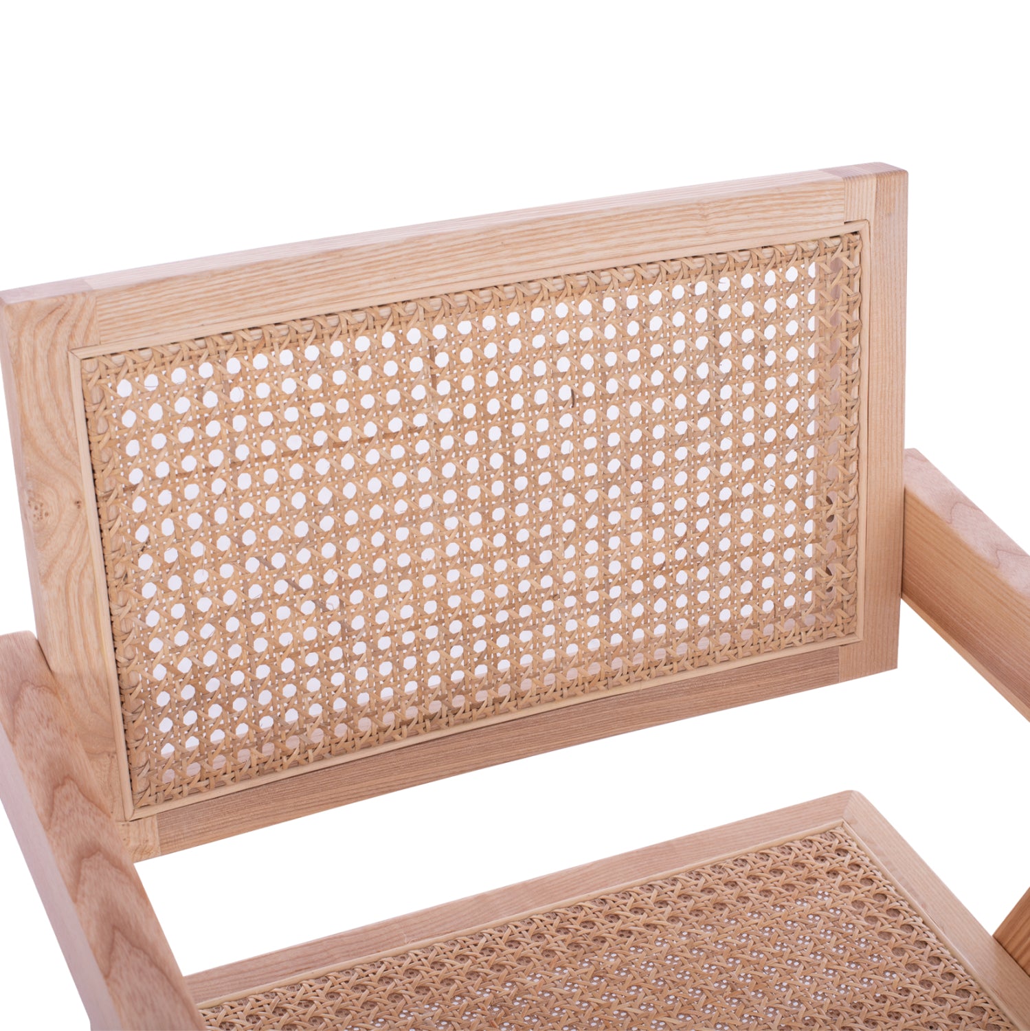 Стол BLAIRE от букова дървесина натурал 52x50x80