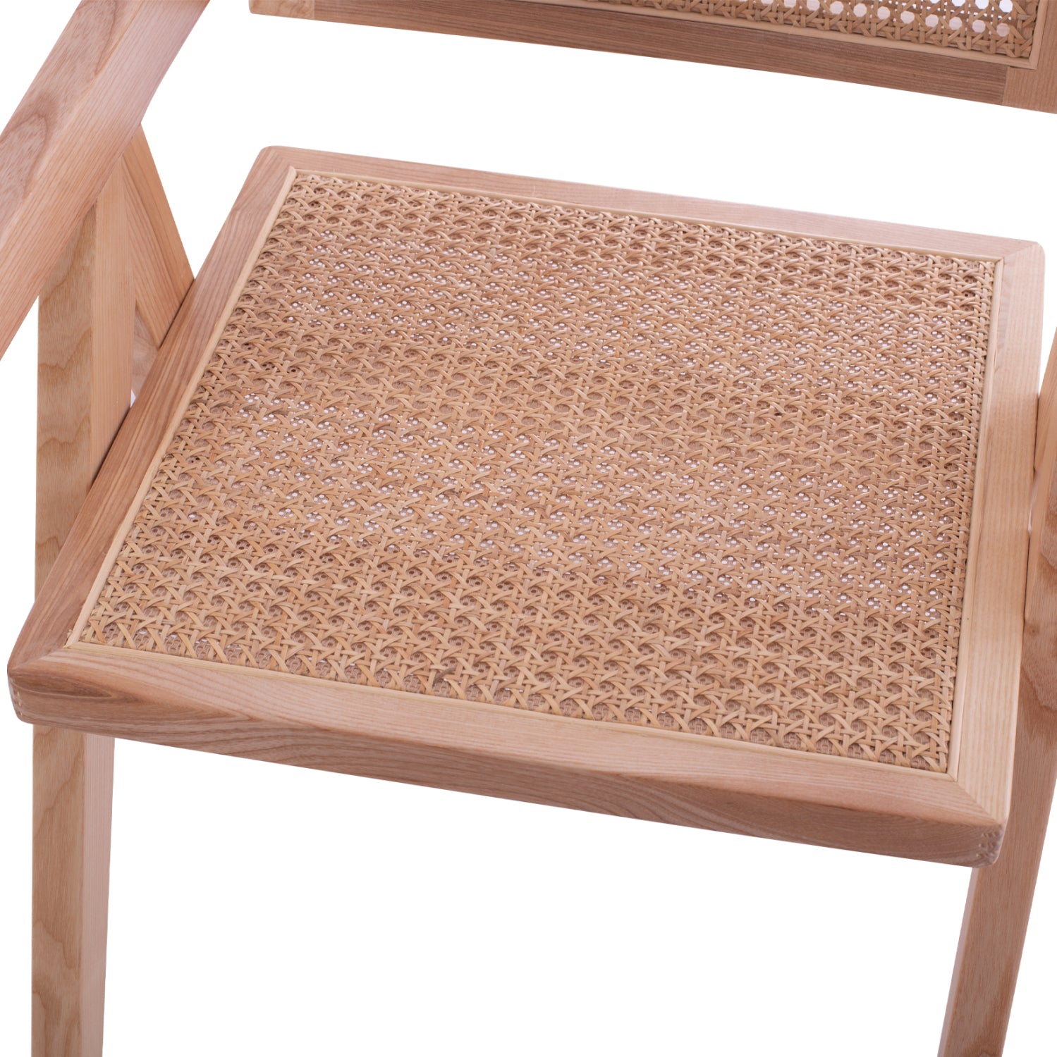 Стол BLAIRE от букова дървесина натурал 52x50x80