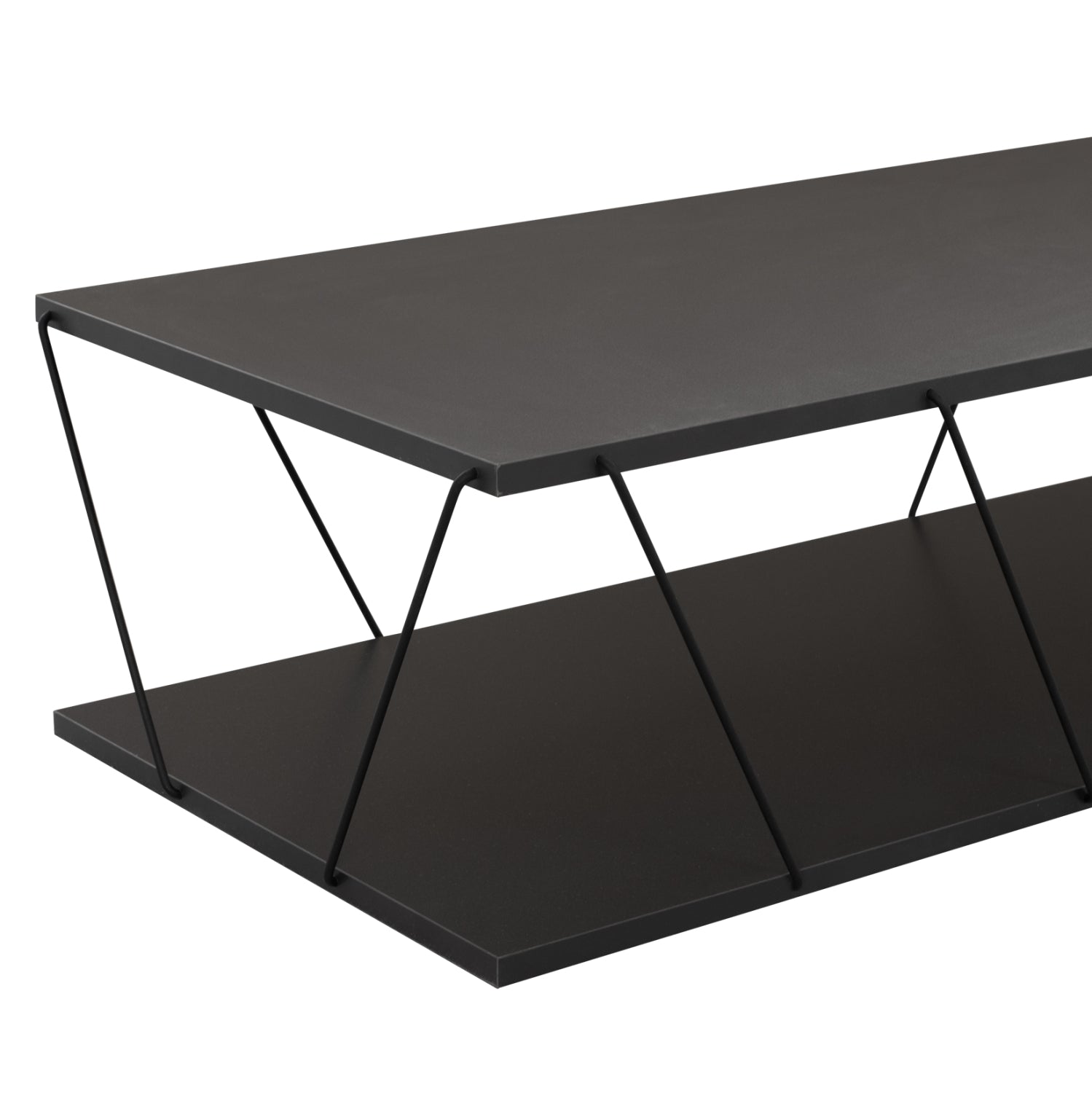 Холна маса  TARS  черен цвят  120X50X30см