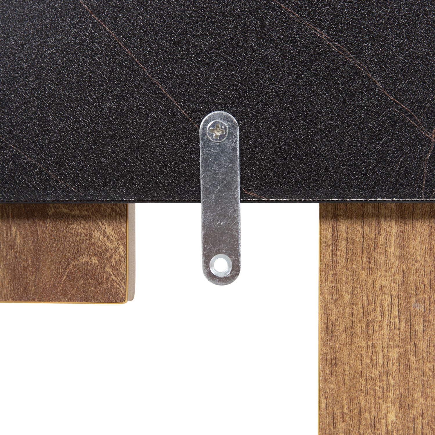 Входна закачалка Мелита естествен-черен цвят 64x4x79см