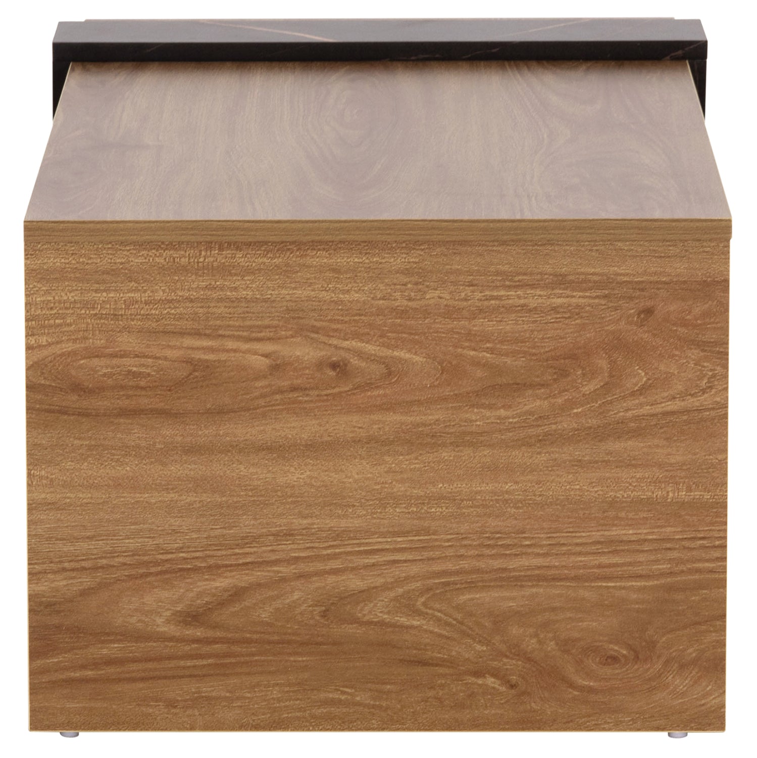 Холна маса WILMA естествен-сив цвят  80X50X35см