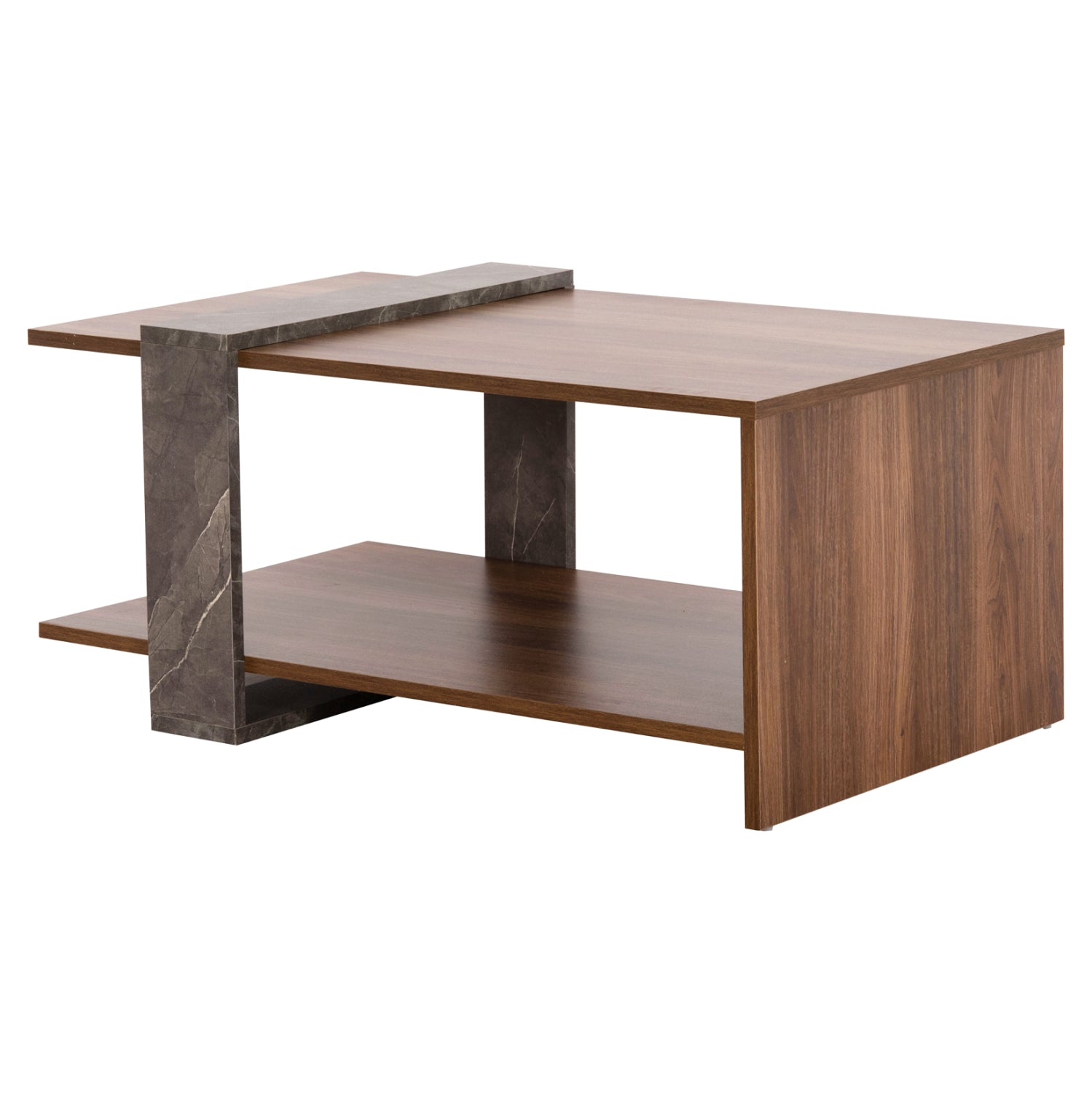 Холна маса  WILMA естествен-сив цвят 80X50X35см