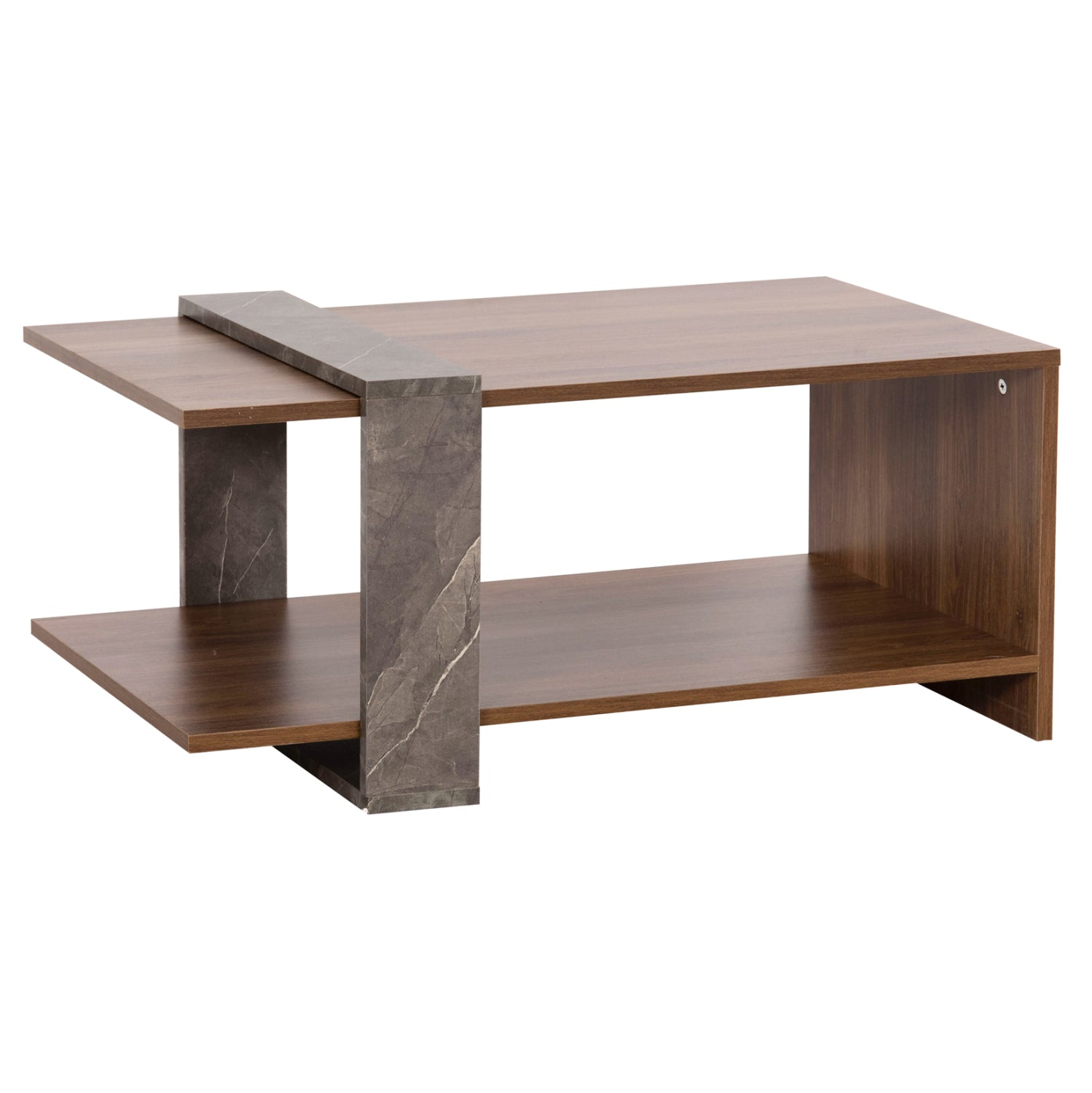 Холна маса  WILMA естествен-сив цвят 80X50X35см