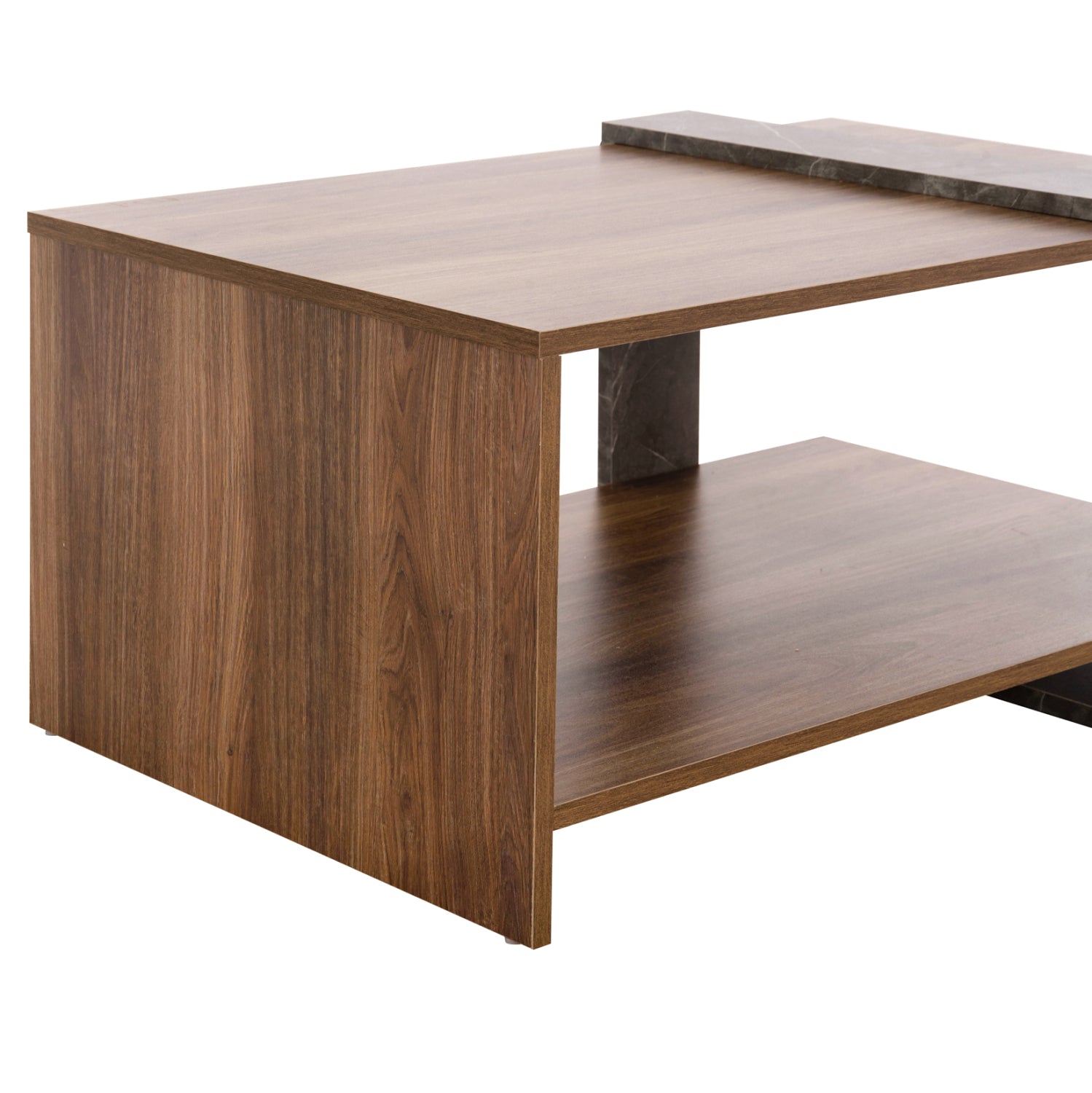 Холна маса  WILMA естествен-сив цвят 80X50X35см