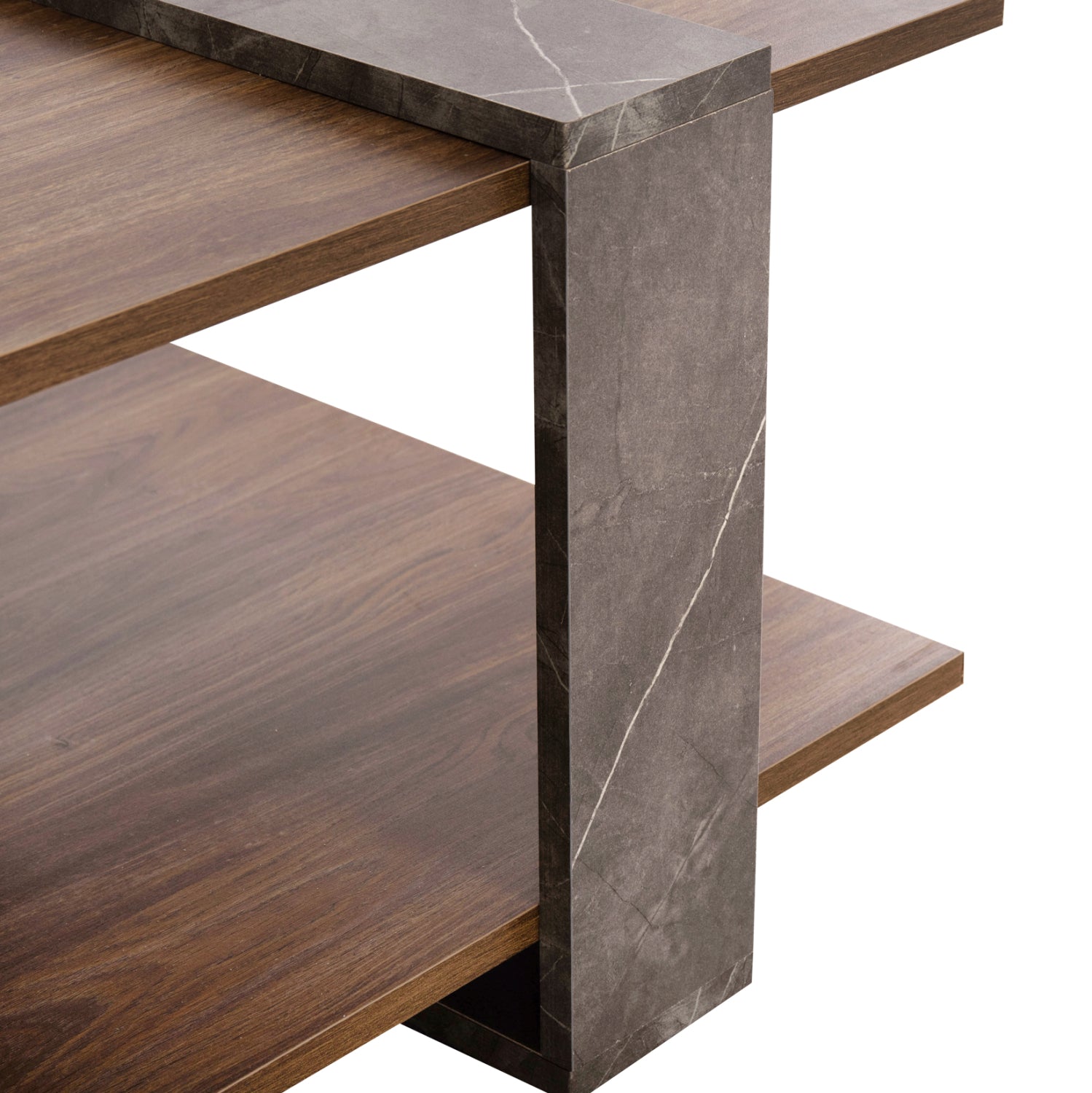 Холна маса  WILMA естествен-сив цвят 80X50X35см