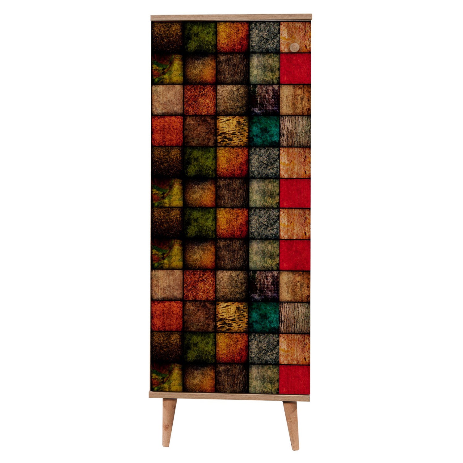 Шкаф за обувки 01  сонома-многоцветен 50Χ38Χ135см