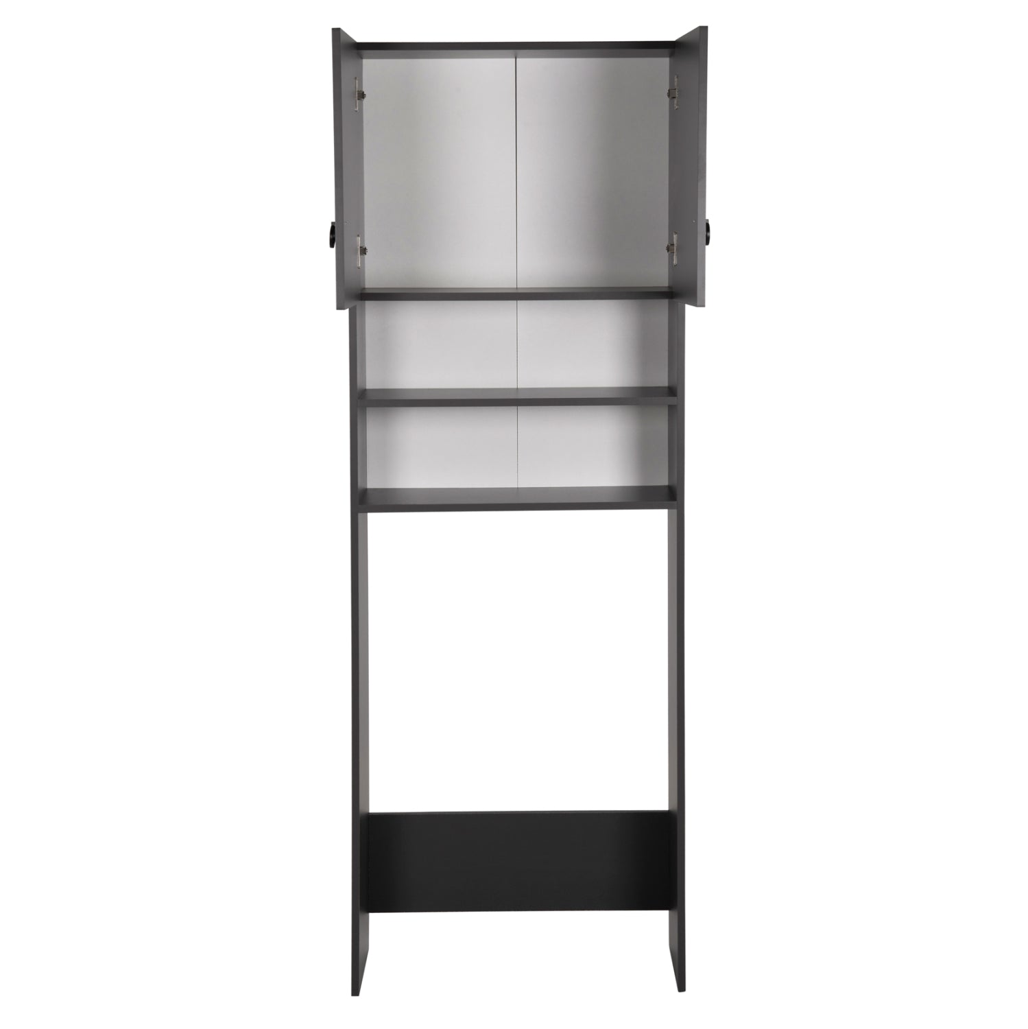 Шкаф за пералня TERRY   сив цвят  64x29x181 см