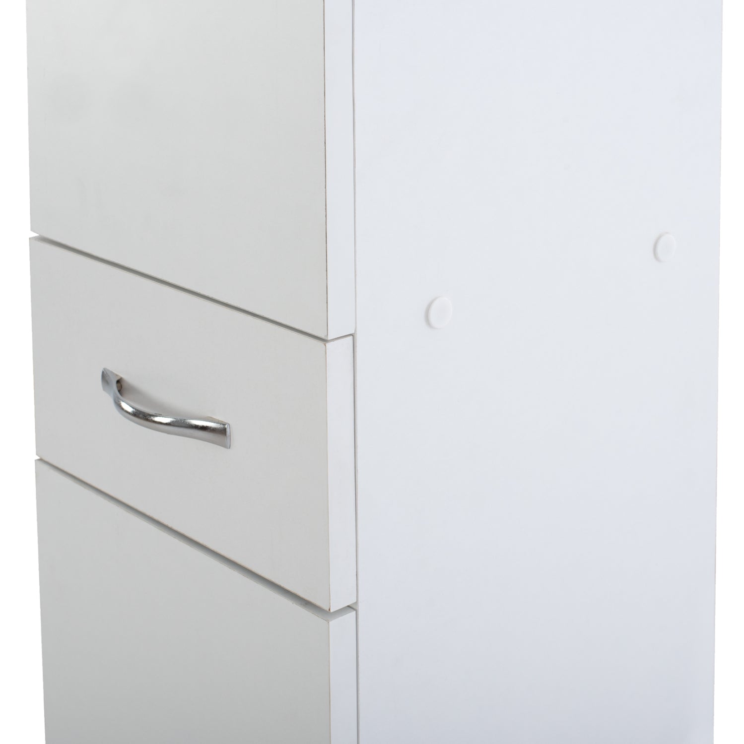 Многофункционален шкаф ADEMIA бял цвят 30x33x175.5 см
