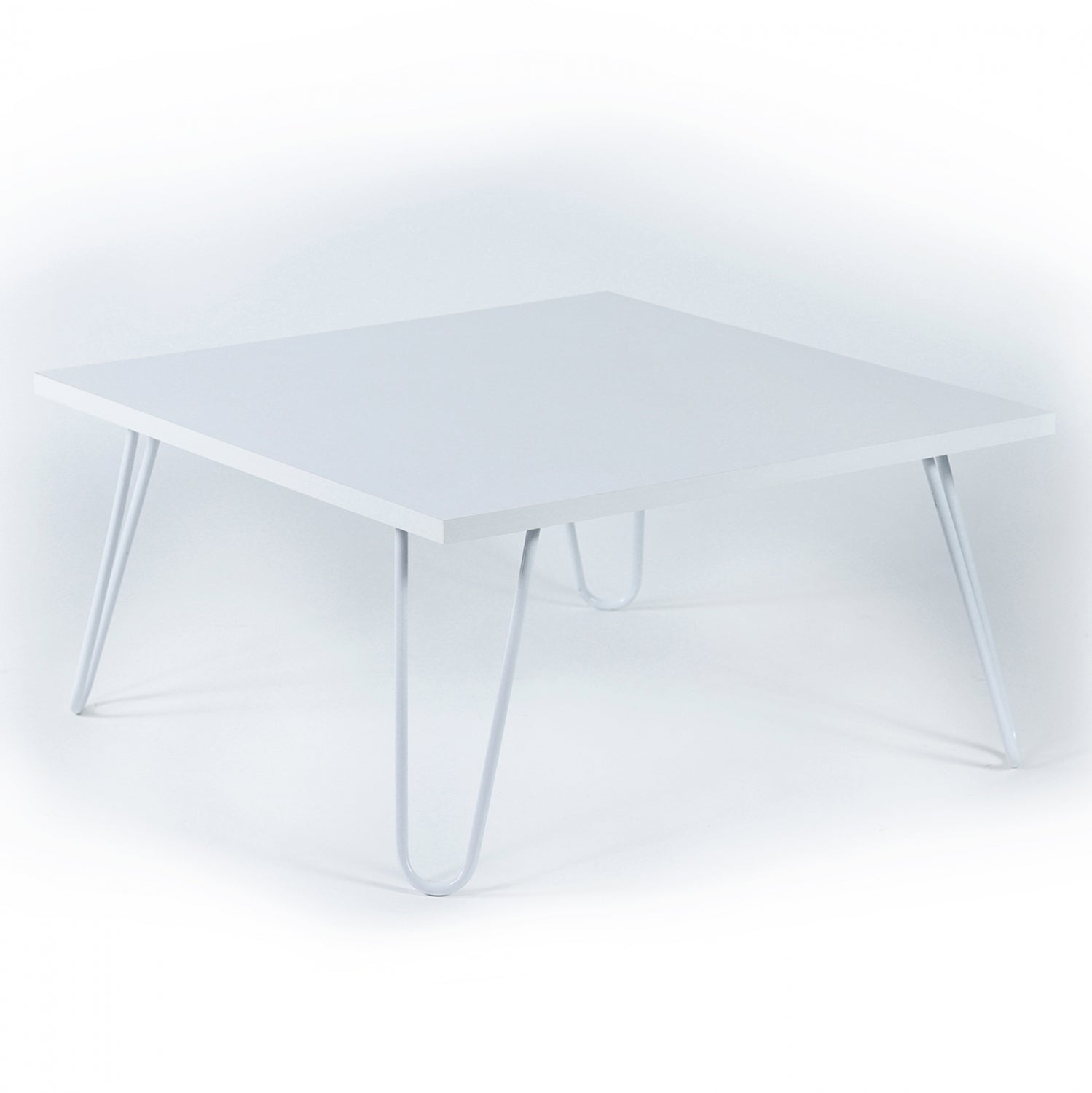 Масичка за кафе Силва бял цвят 60x60x29см