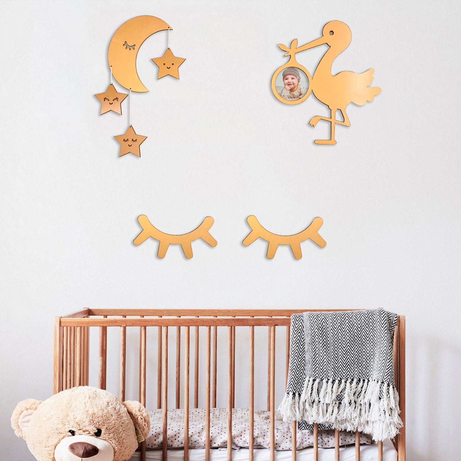 Детска декорация за стена 50X35 см.