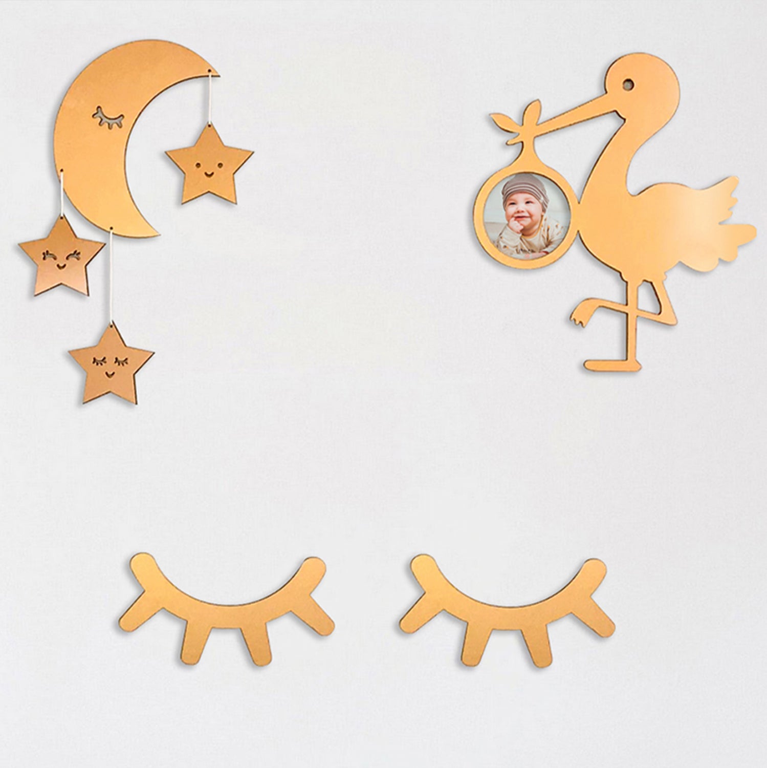 Детска декорация за стена 50X35 см.