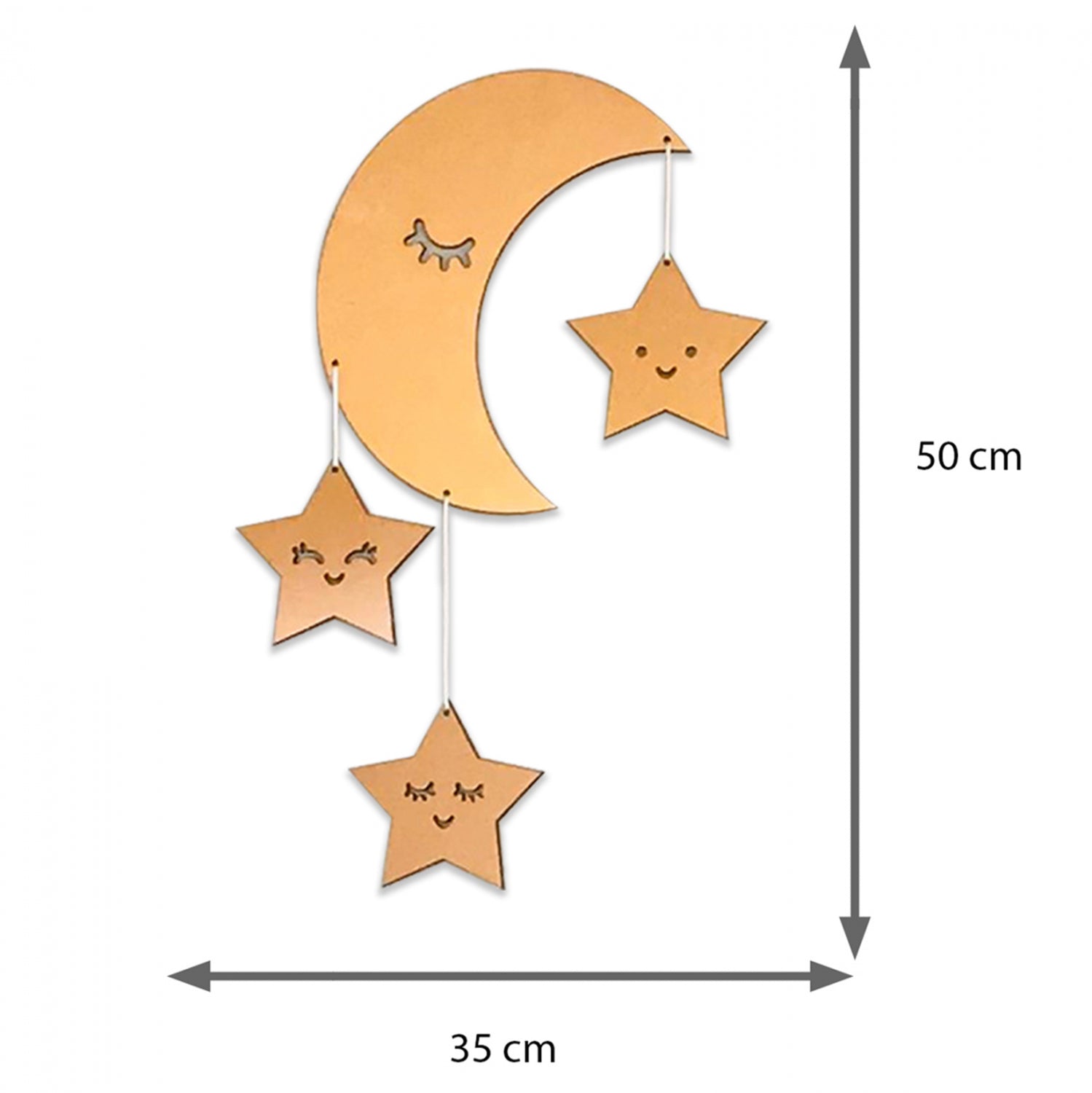 Детска стенна декорация МДФ 35Χ50