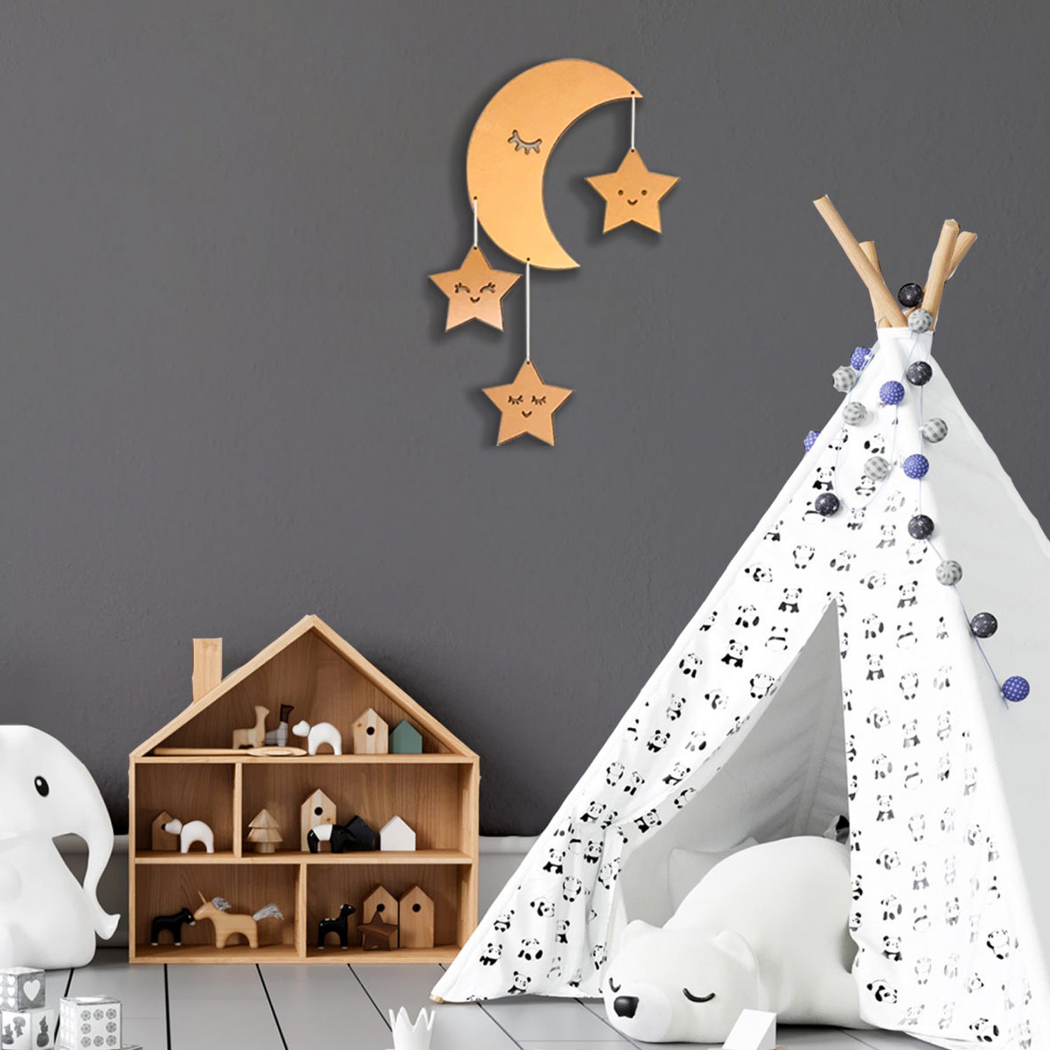 Детска стенна декорация МДФ 35Χ50