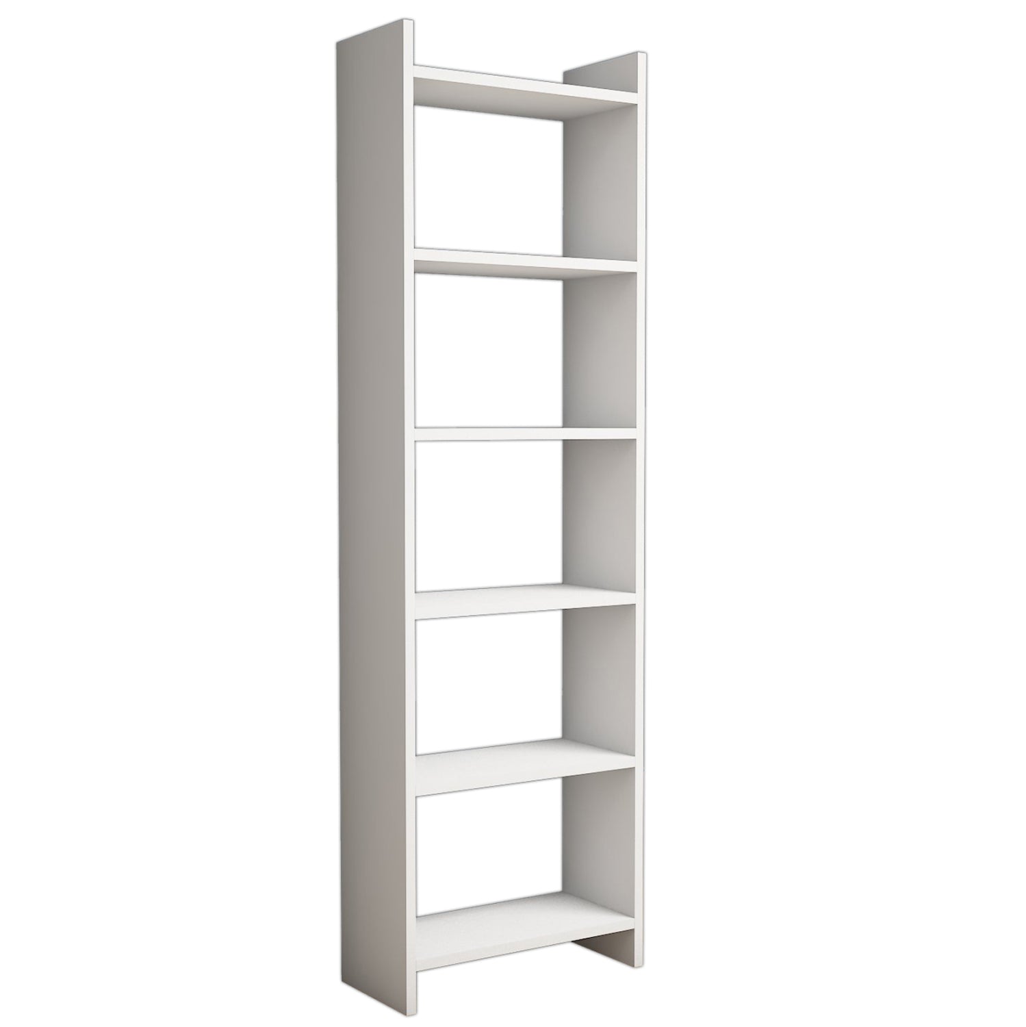 Библиотека FENSI  бял цвят 48.5x22x160см