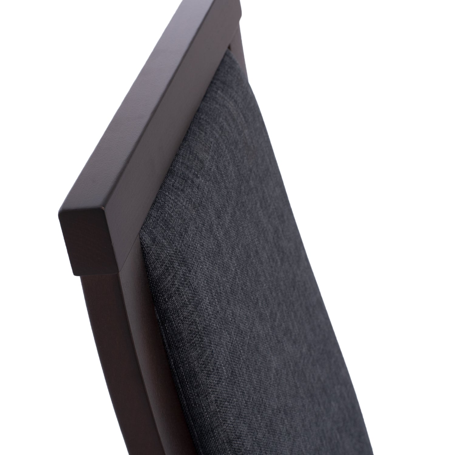 Трапезен стол Олея цвят орех-сив 45x55x100