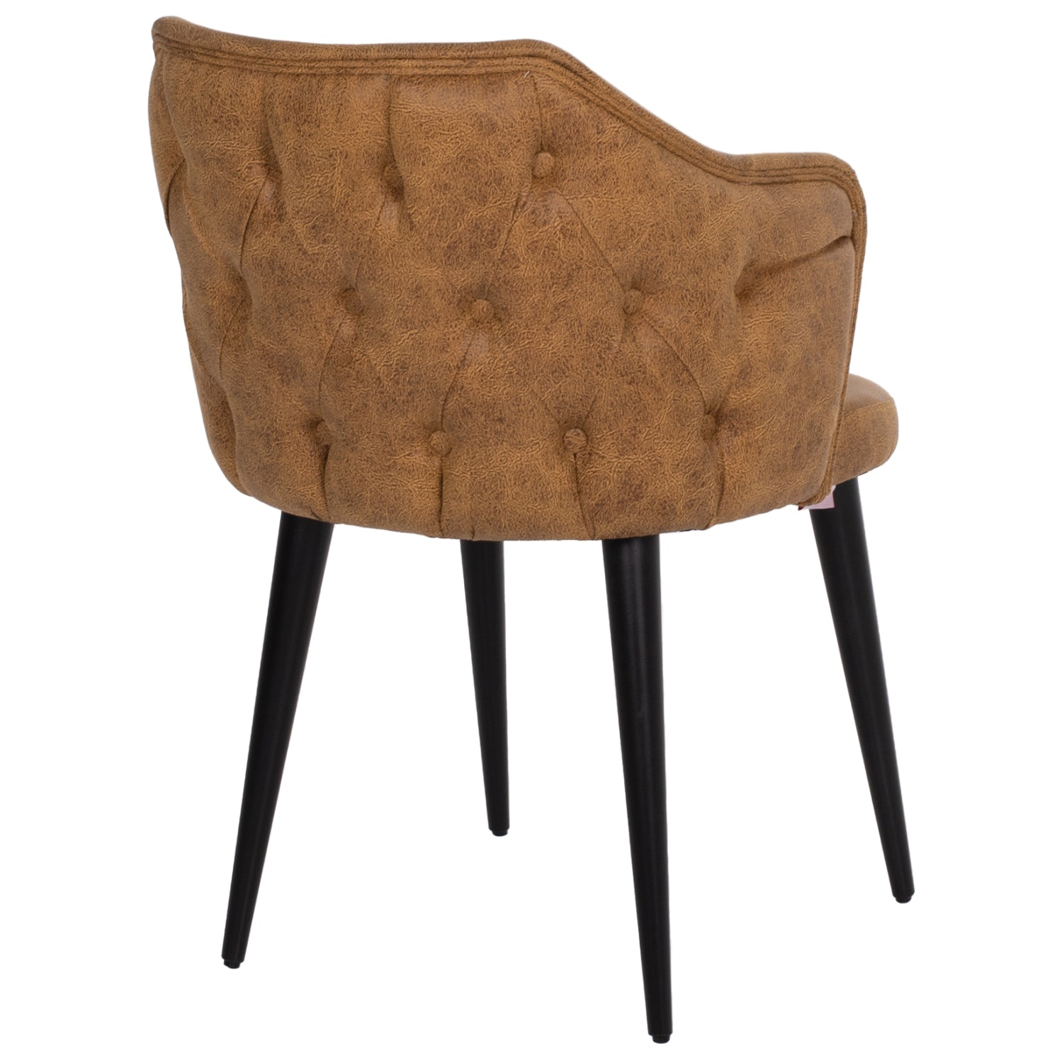 Фотьойл Тереса, златист набук дървен, 56x60x84см