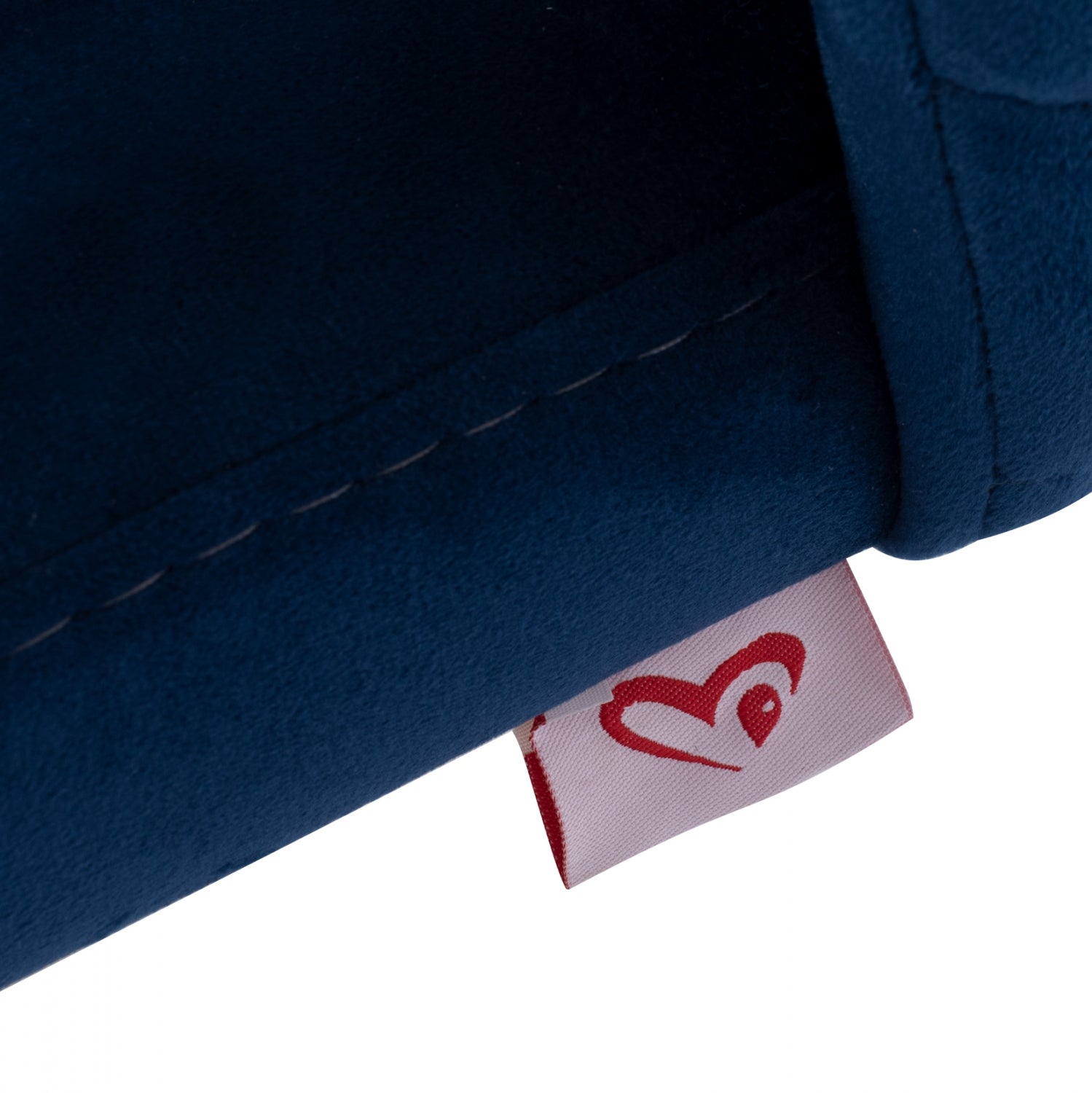 Фотьойл Солана  в синьо кадифе със златни метални крака 54x63x87в см