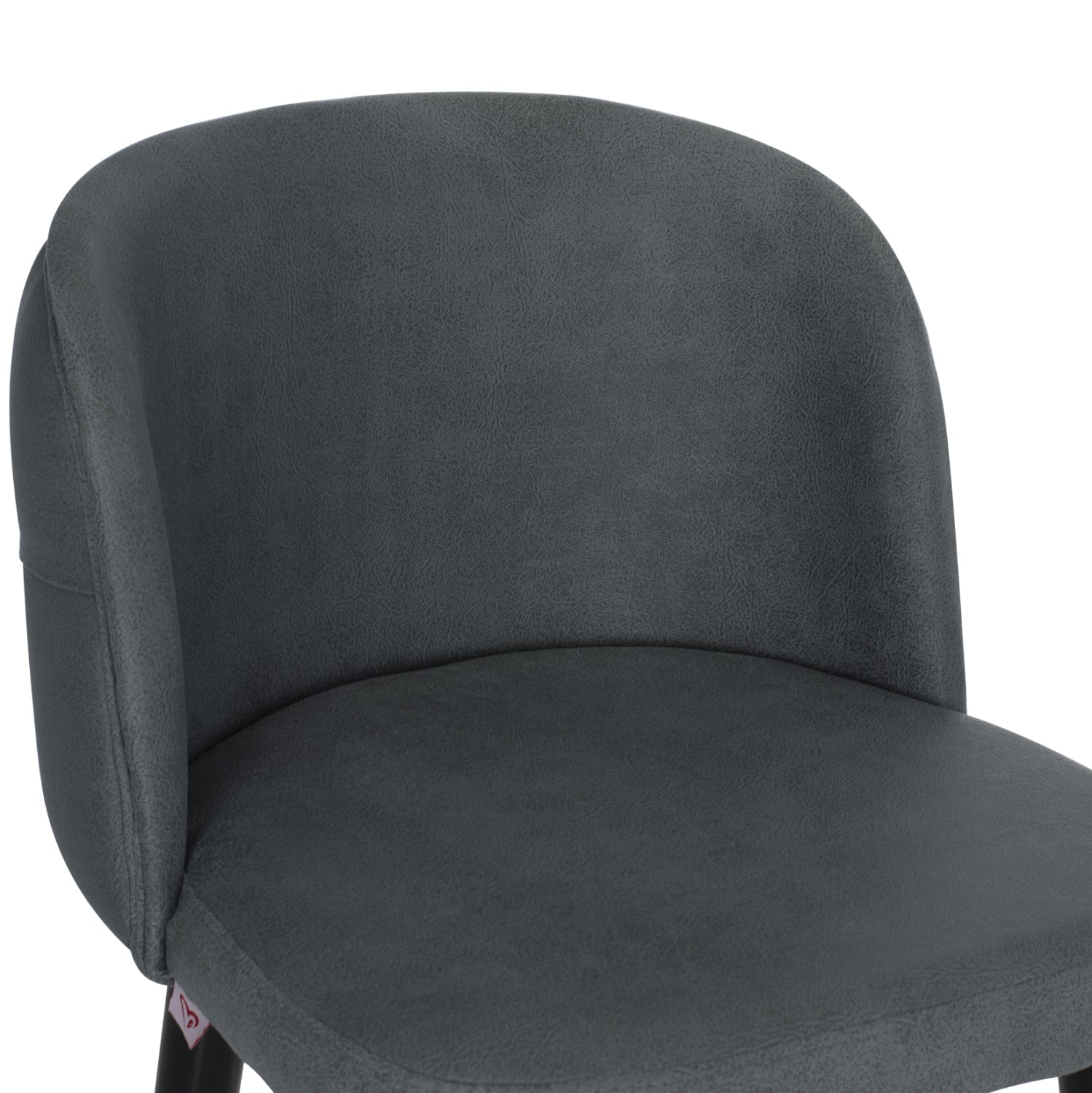 Бар стол  MARCELLO набук сив цвят