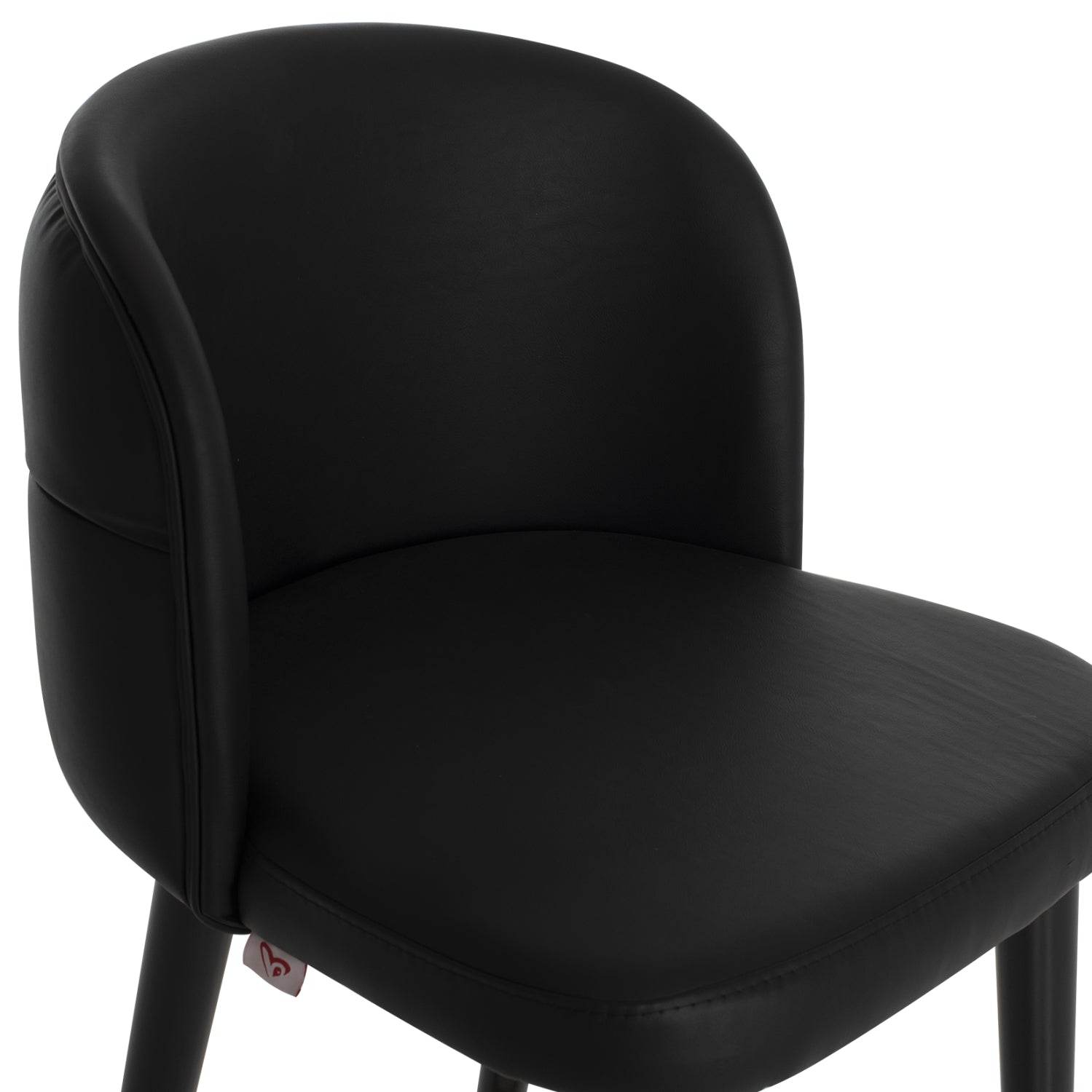 Бар стол  MARCELLO черен цвят еко кожа