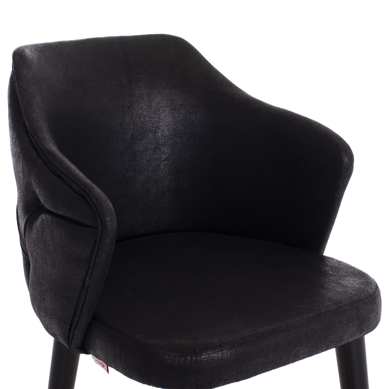 Бар стол Алонсо бук черен цвят