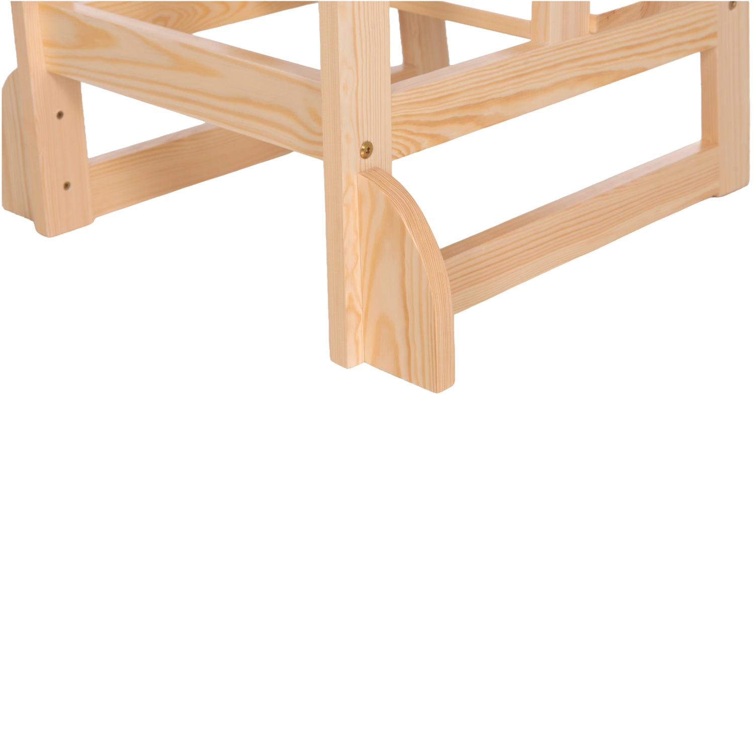 Детска учебна кула t.montessori pepe борова дървесина в естествен цвят 55x53x90hсм.