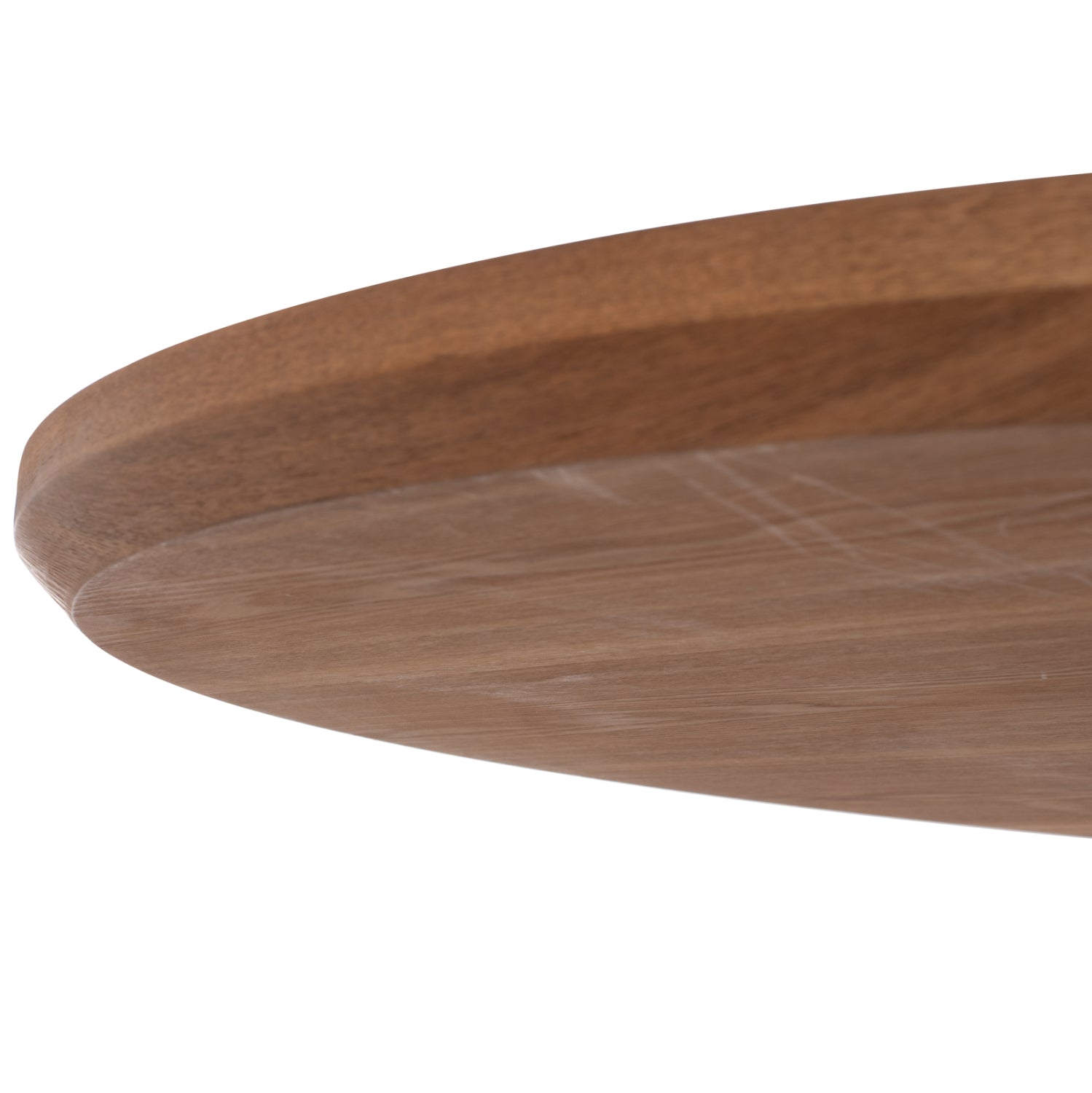 КРЪГЛА ТРАПЕЗНА МАСА С ДЪБОВА ПОКРИВКА В СТИЛ РУСТИК Φ120x75H см.