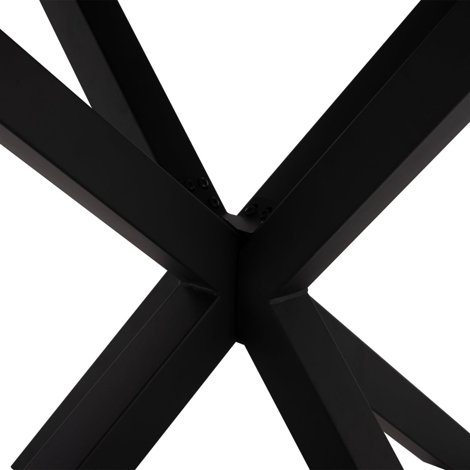 Трапезна маса Syntec синтеровани камък сиви метални крака 160x90x75см