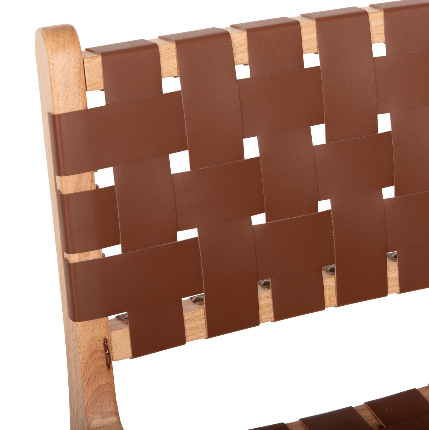 Бар стол Фелипе средна височина натурал  45x47x94