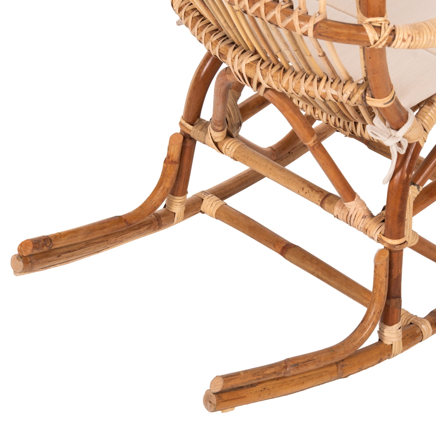 Люлеещо кресло Санта фе натурал  60x103x90