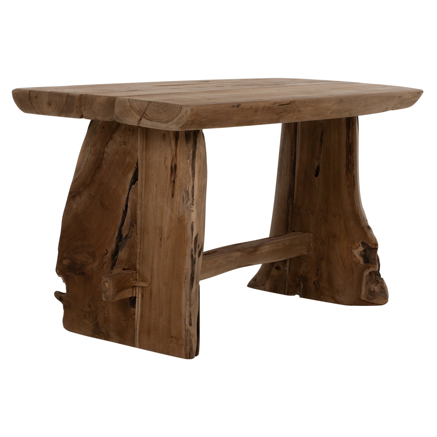 Пейка Еди тиково дърво 80X40X44