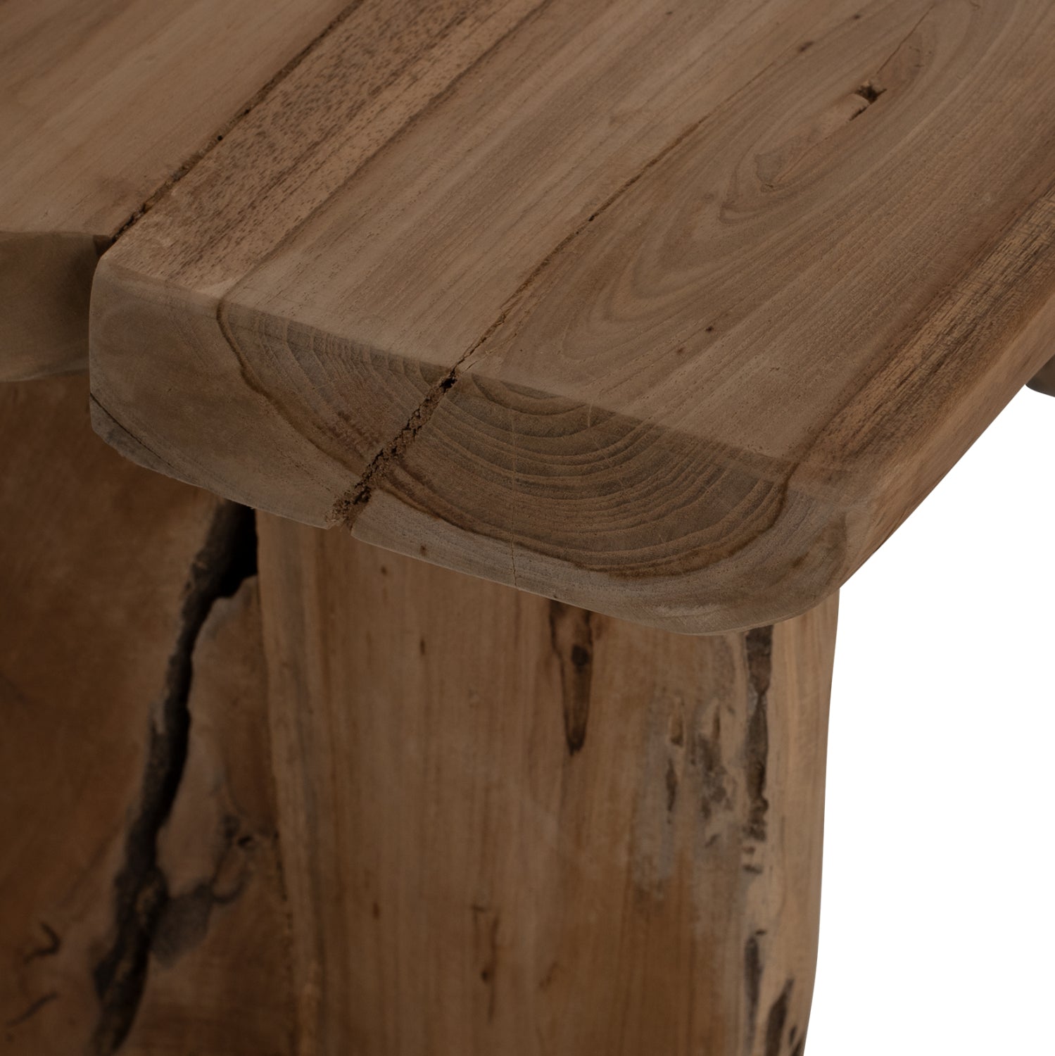 Пейка  YEDI  тиково дърво 80X40X44
