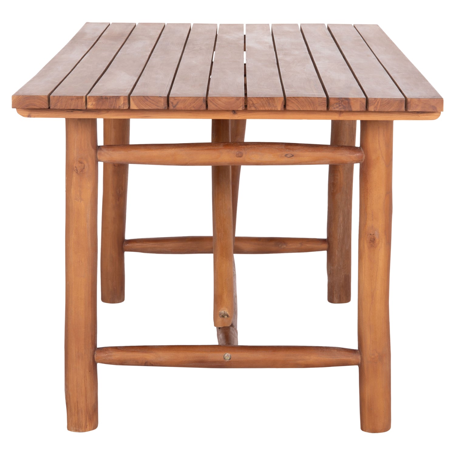 Трапезна маса GROOVE  220х100 -тиково дърво