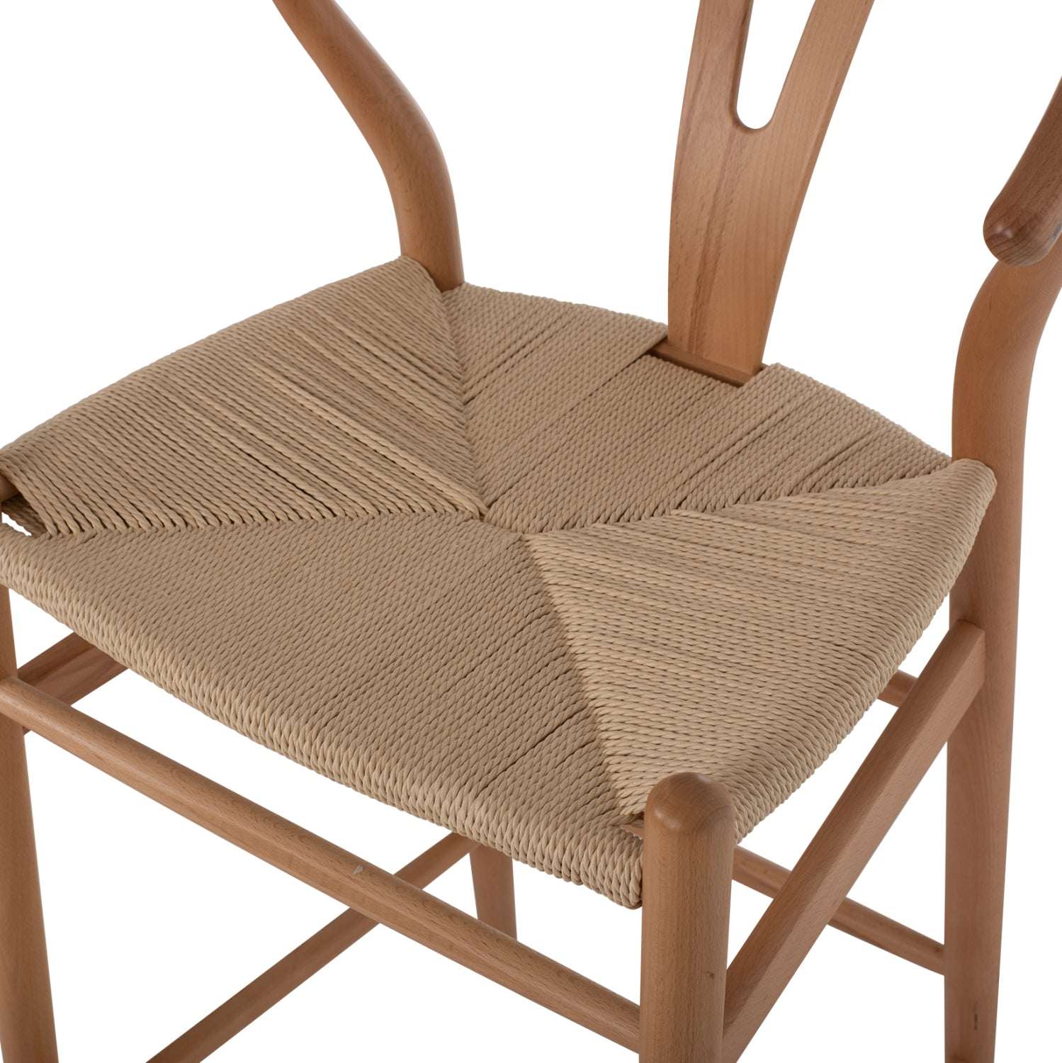 Бар стол Брейви цвят натурал-бежов