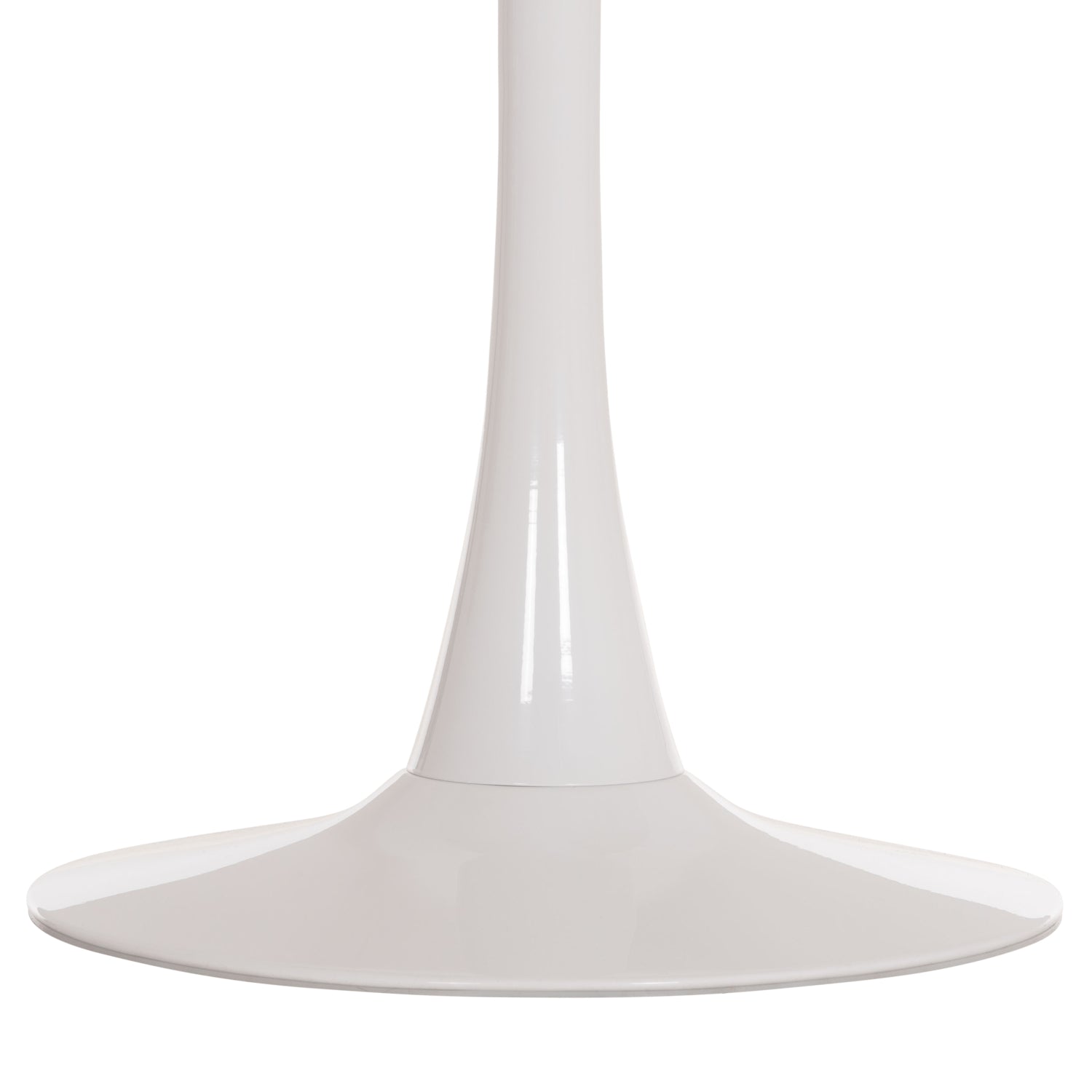 Трапезна маса ROLLO кръгла бял мрамор φ90x74см.