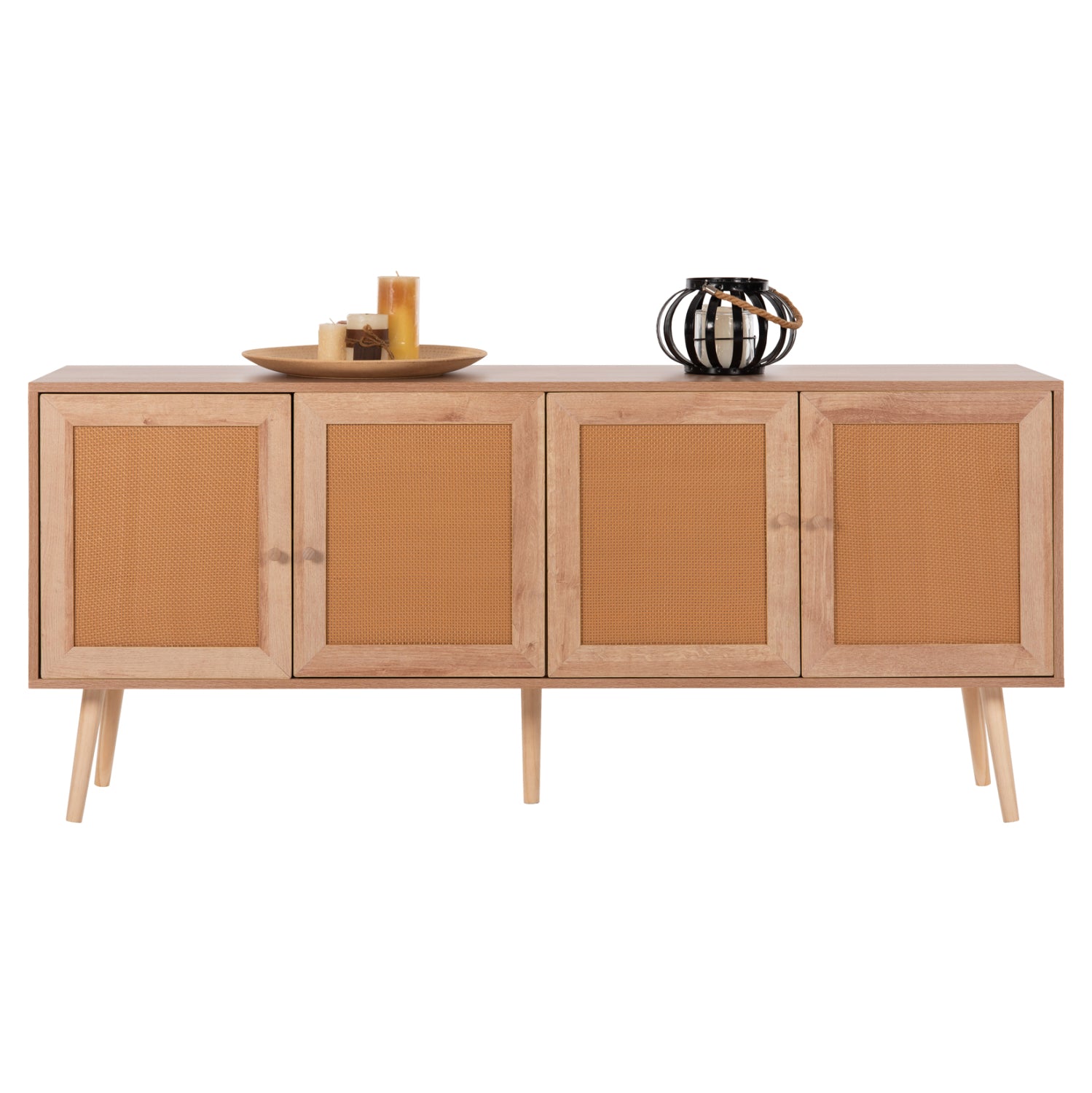 Бюфет COLM цвят натурал  160x39,5x71