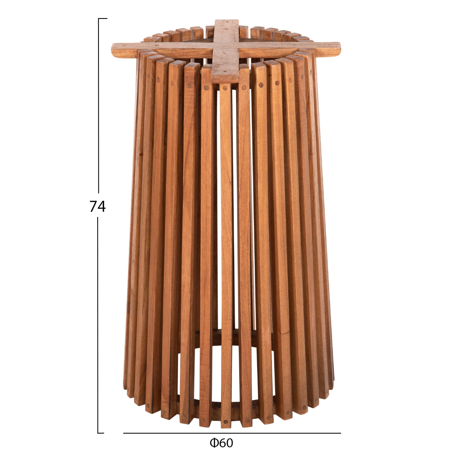 Основа за маса Франц натурал Φ45x73