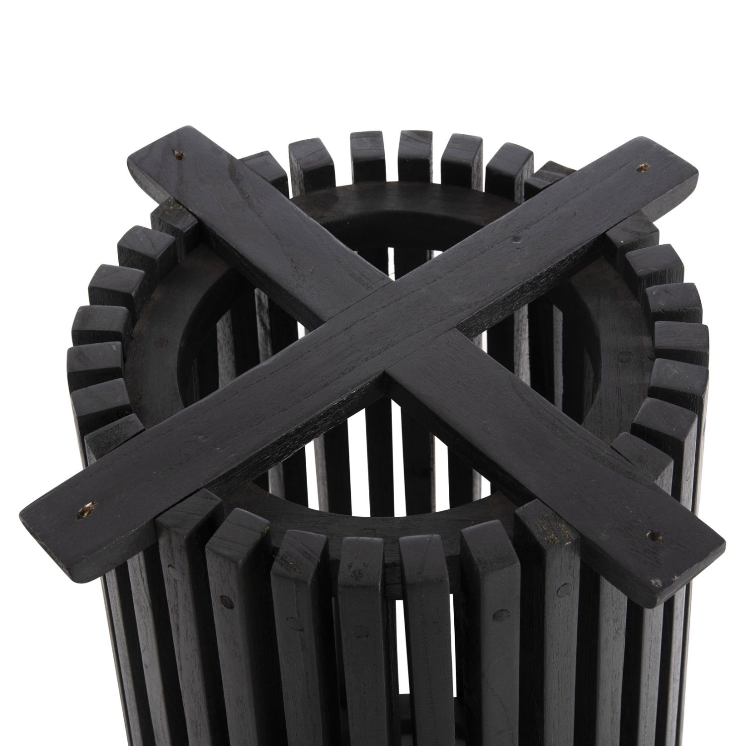 Основа за маса  Франц черен цвят Φ60x74