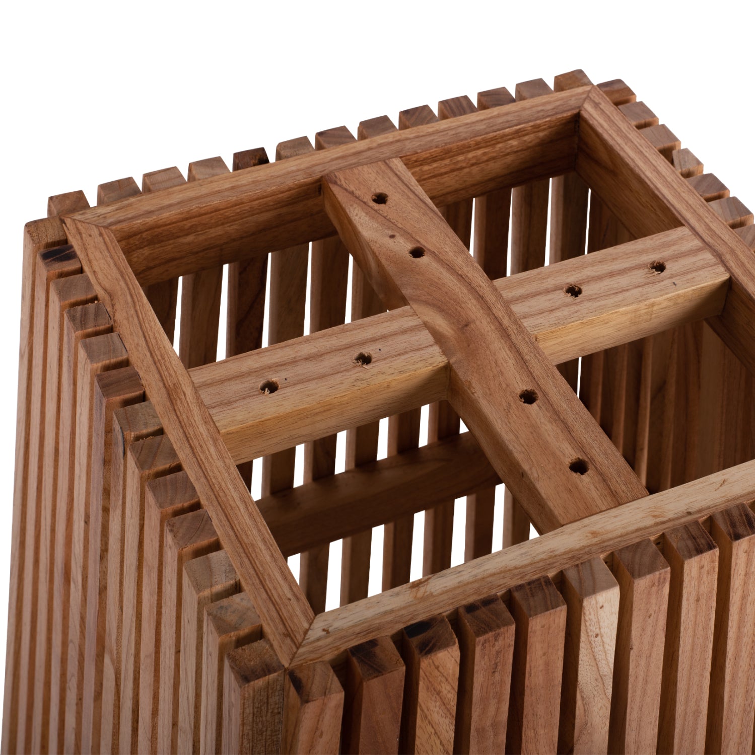 Основа за маса Франц 60x60x75 -цвят натурал