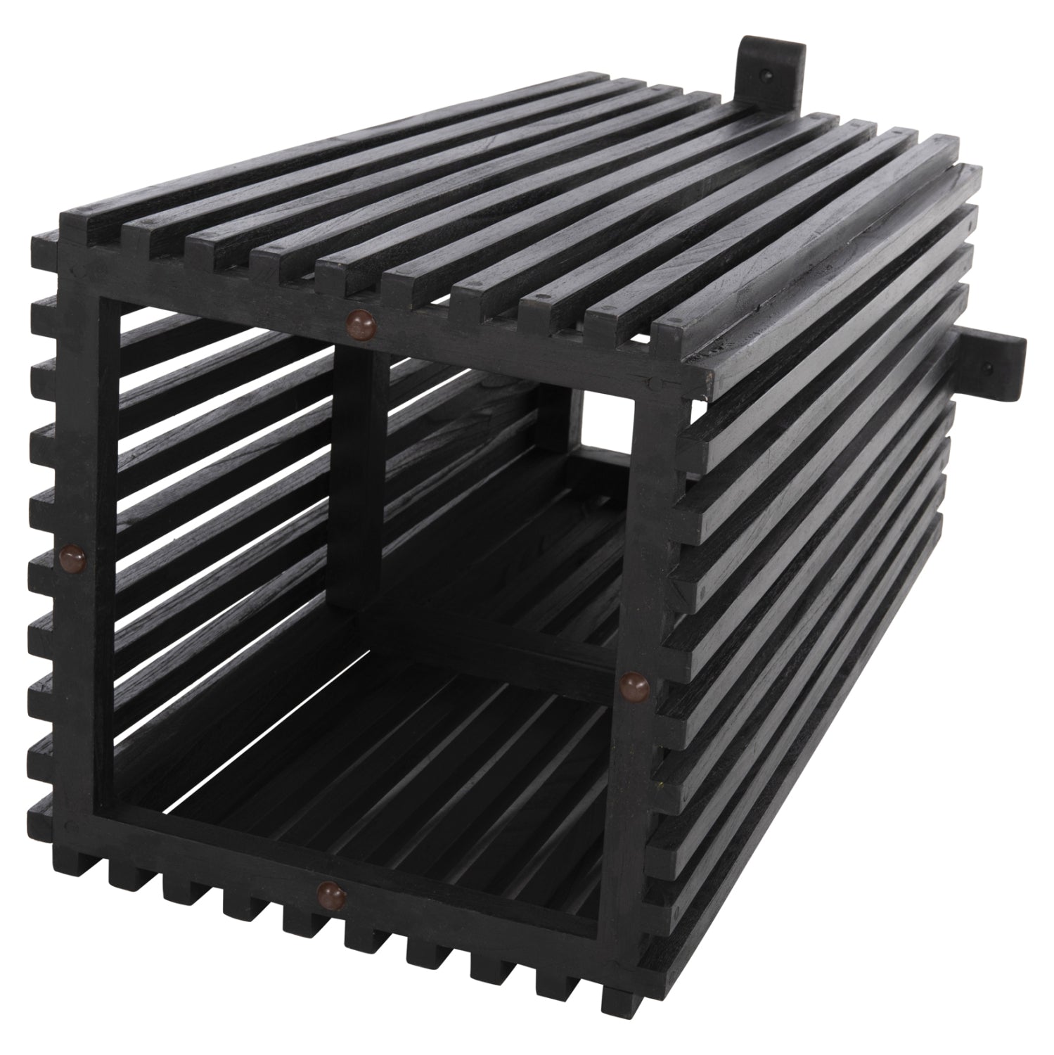 Основа за маса Франц 60x60x73 -черен цвят дърво