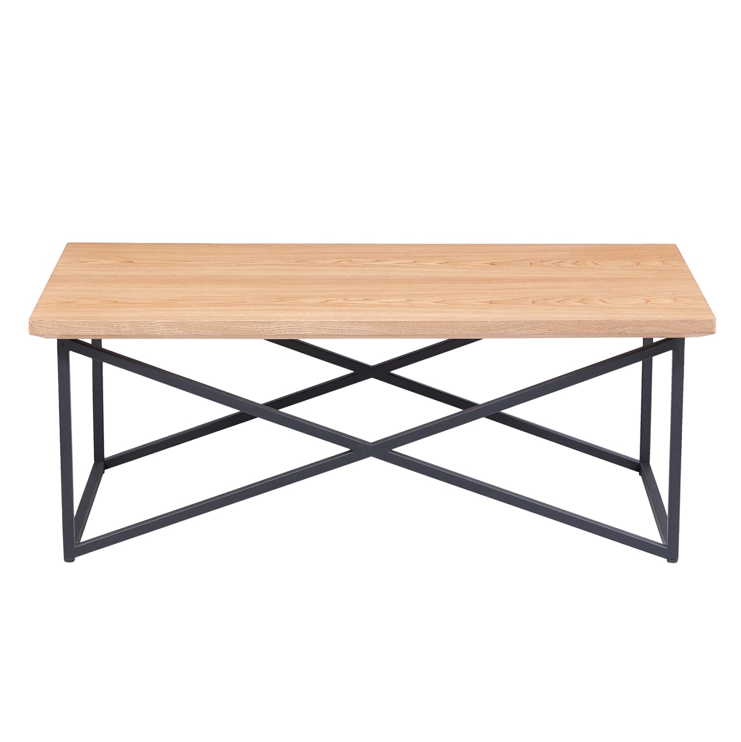 Холна маса 9469 естествен-черен цвят 120x60x45.5см