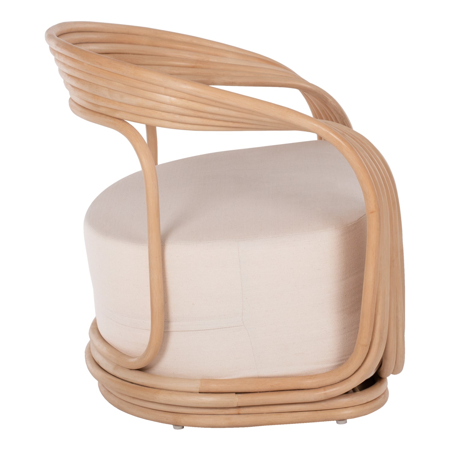 Фотьойл Дюкеса натурал ратан 81x59x70