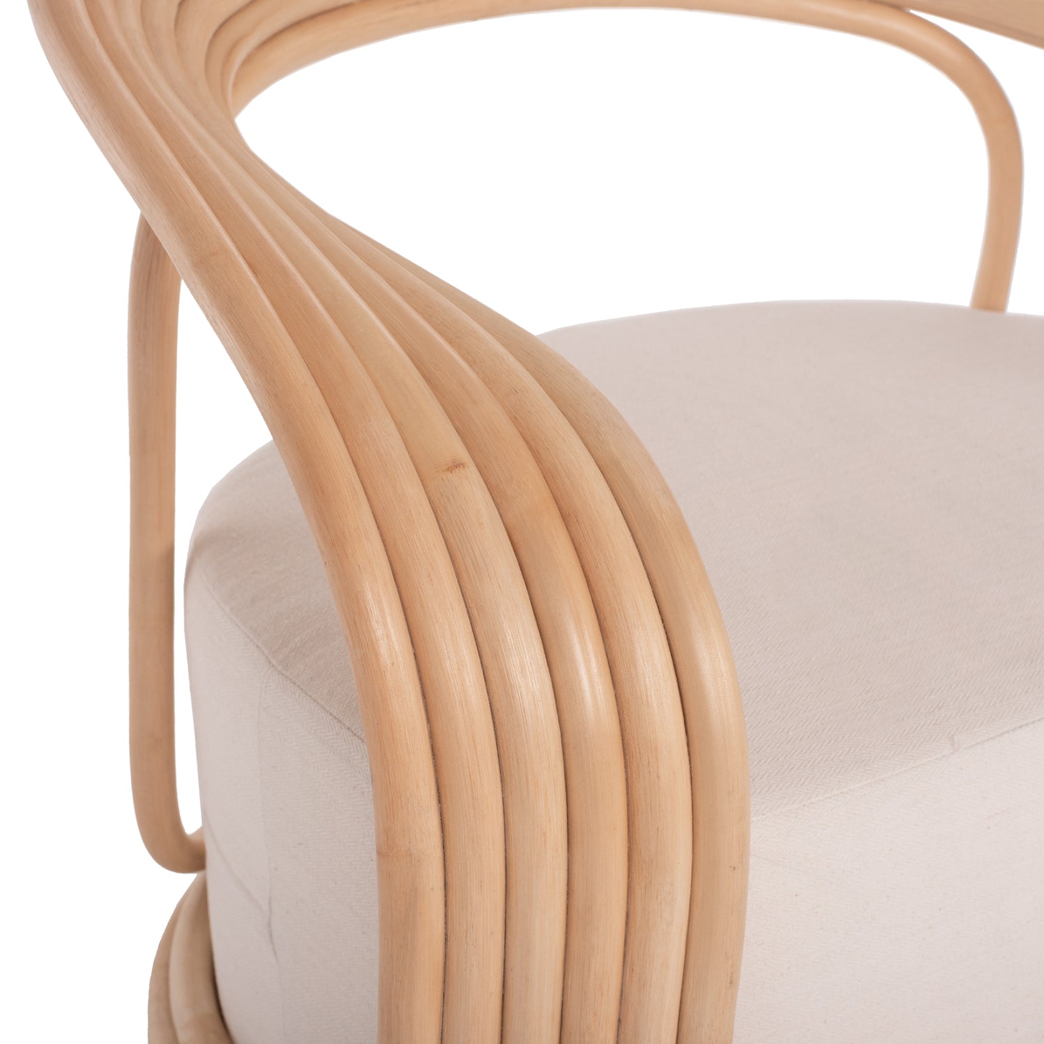 Фотьойл Дюкеса натурал ратан 81x59x70