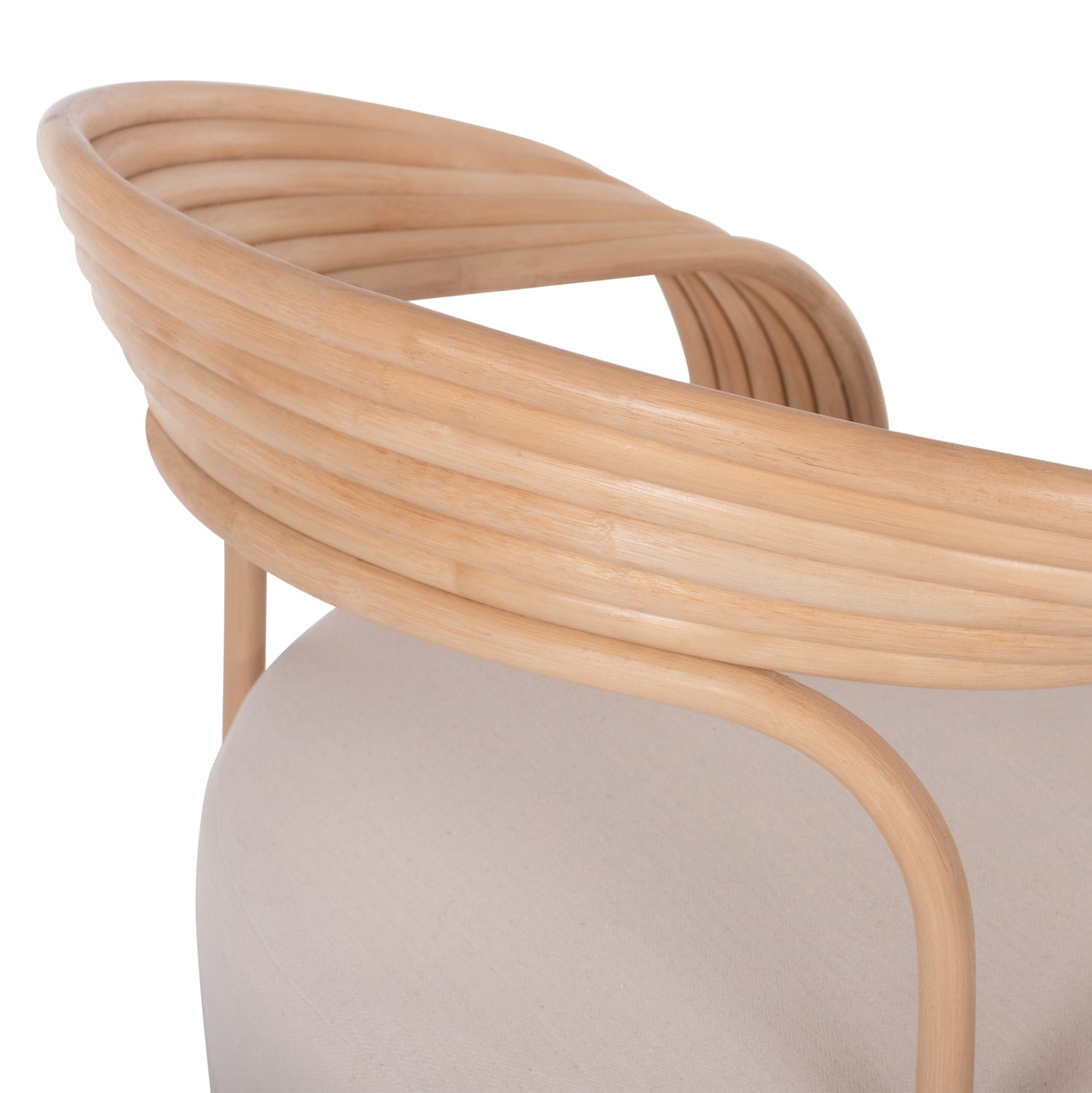 Фотьойл Дюкеса натурал ратан 81x59x70