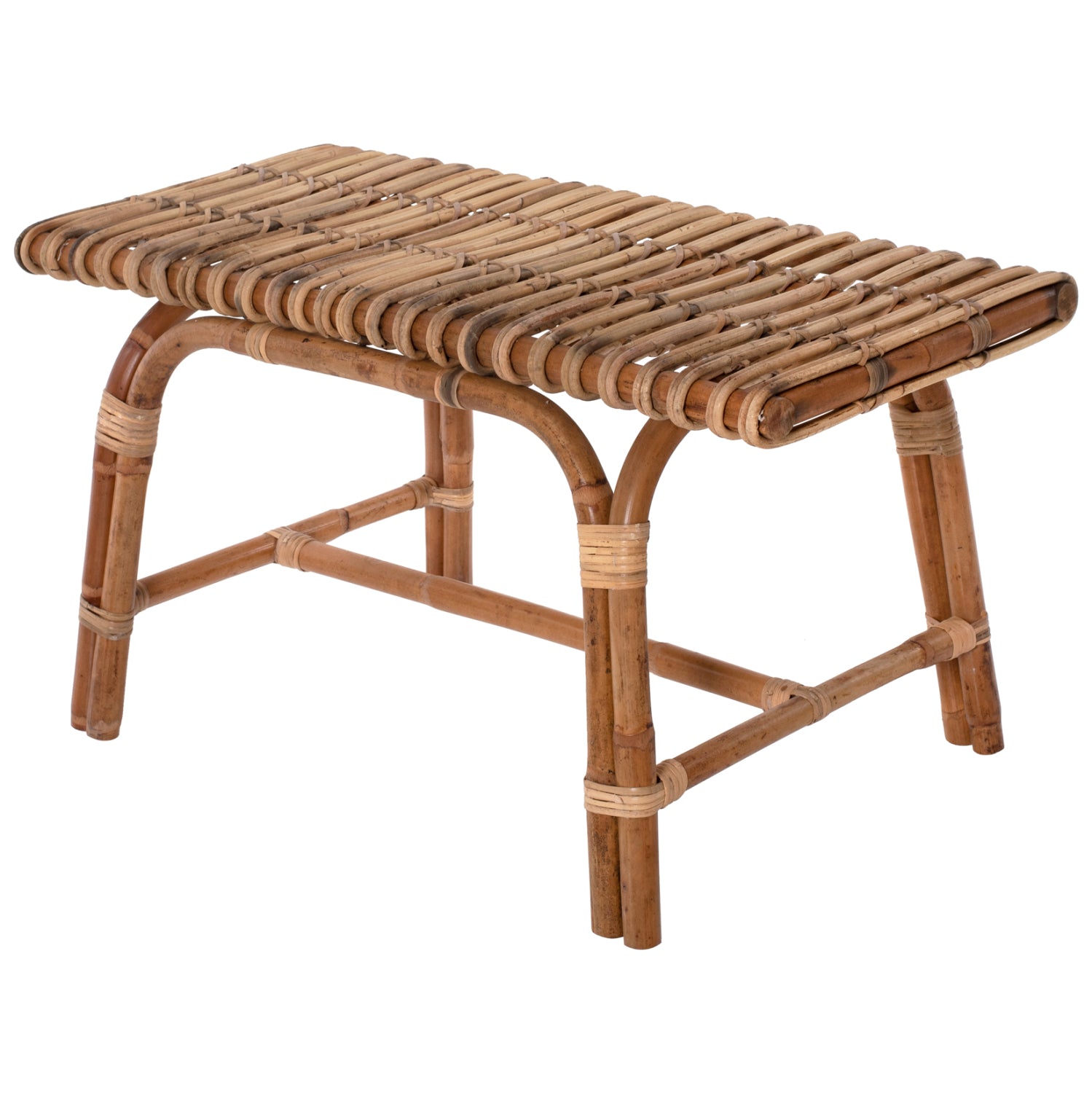 Пейка ратан 90x42x48см