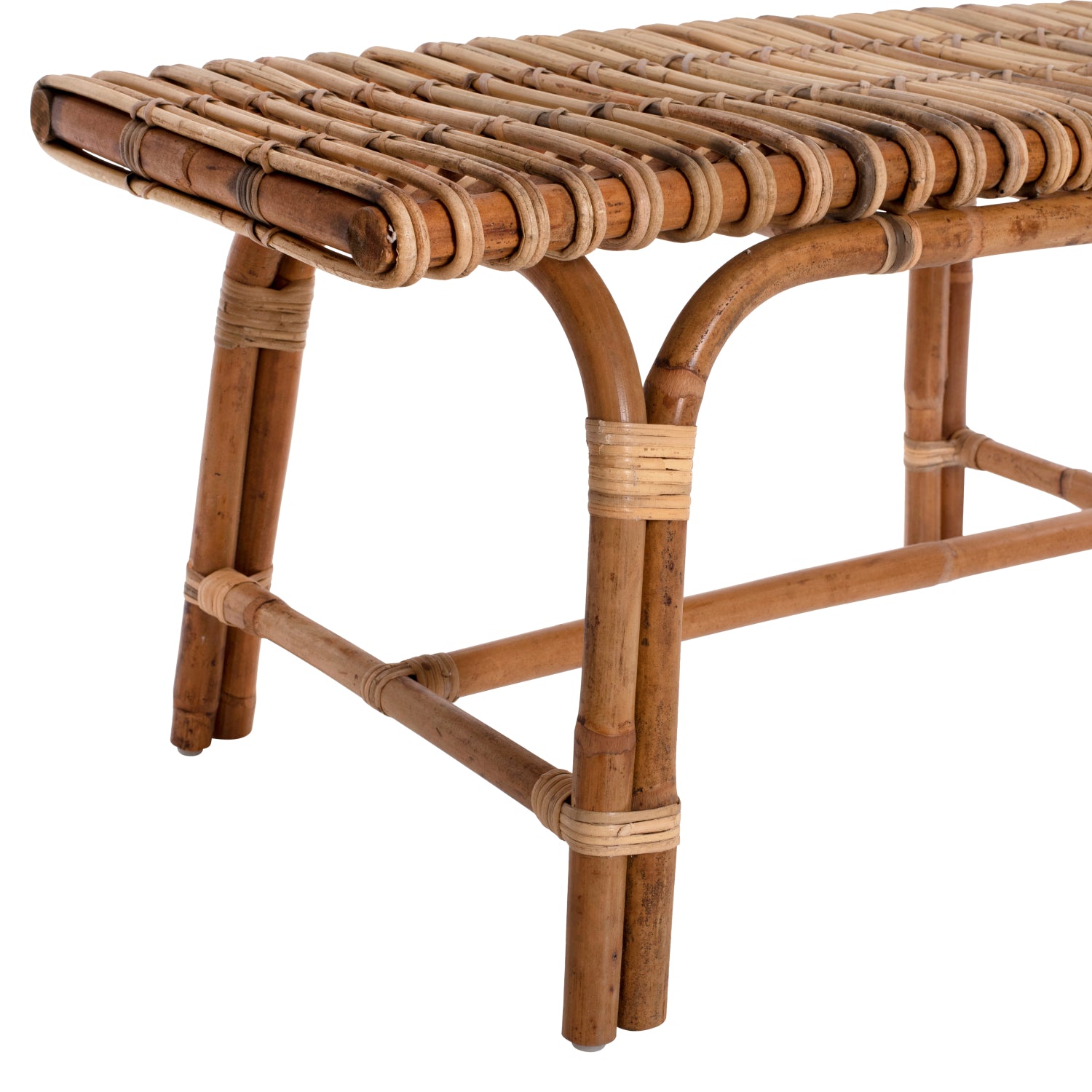 Пейка ратан 90x42x48см