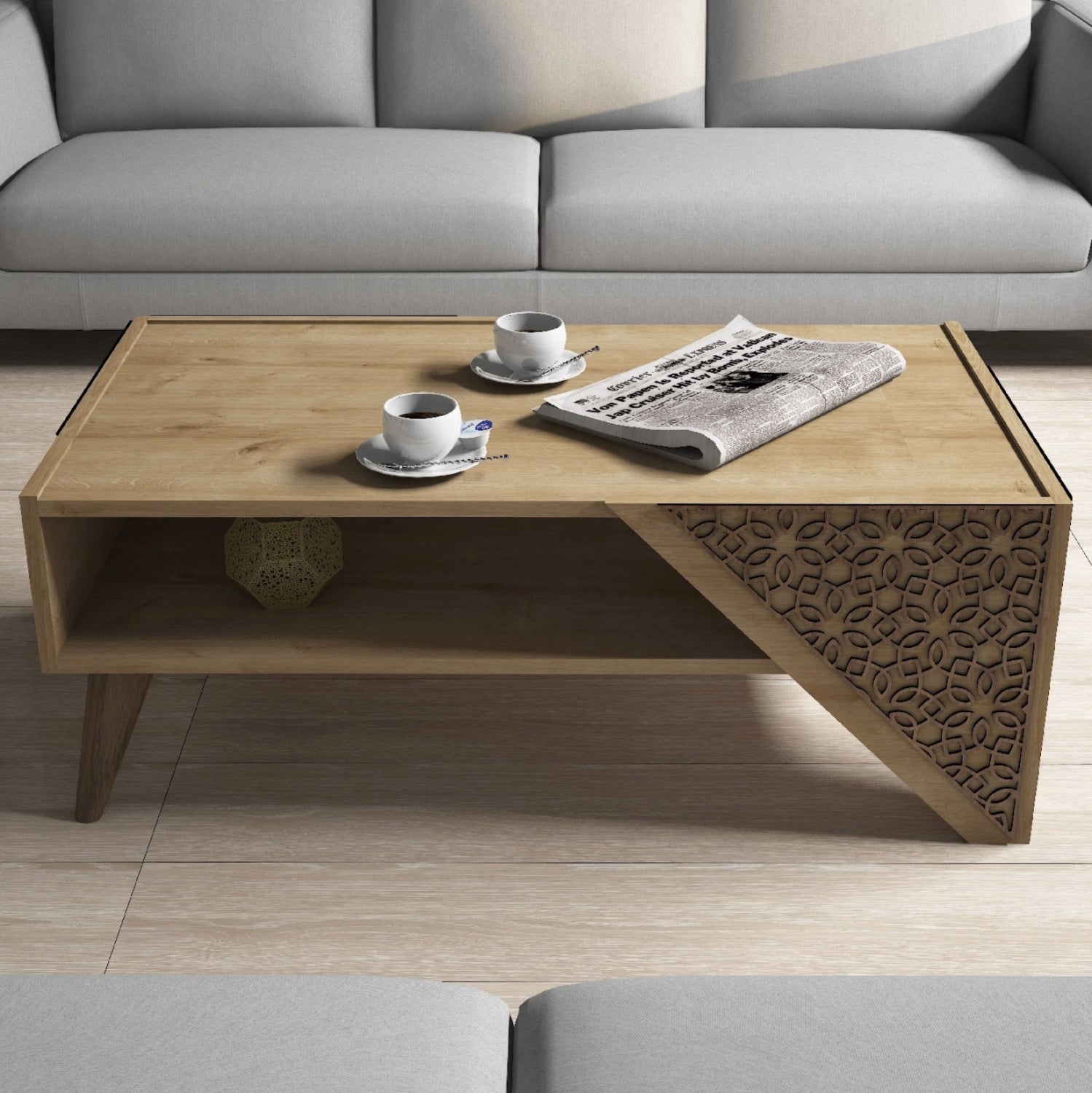 Холна маса 9498 естествен цвят 105x58x40см