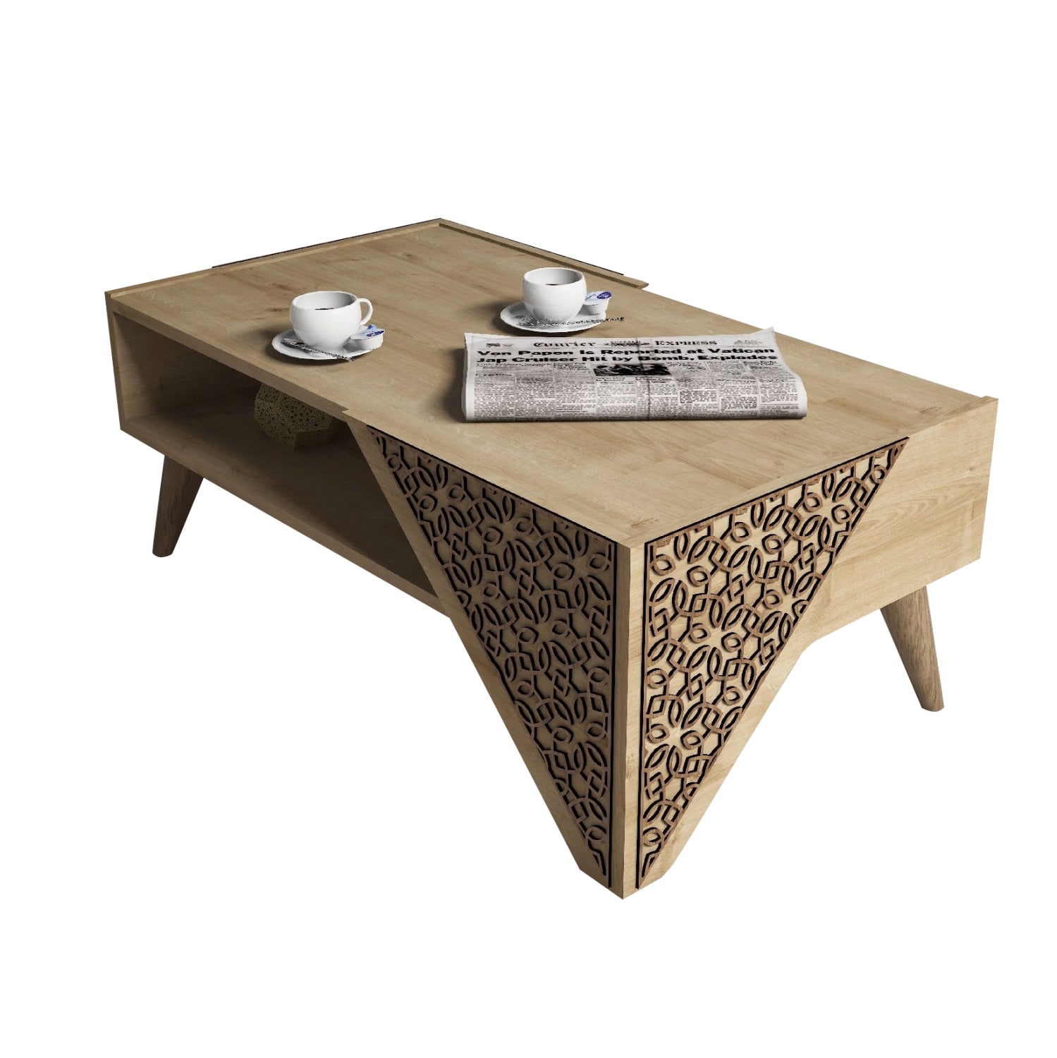 Холна маса 9498 естествен цвят 105x58x40см