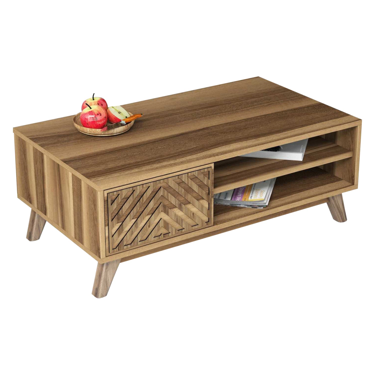 Холна маса 9502 цвят орех 105x60x38.2см
