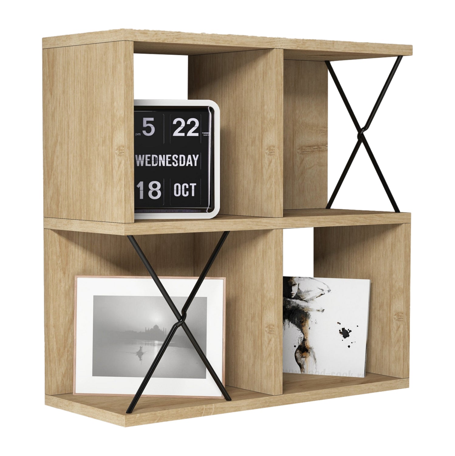 Етажерка 9520 цвят дъб 60x24x60см