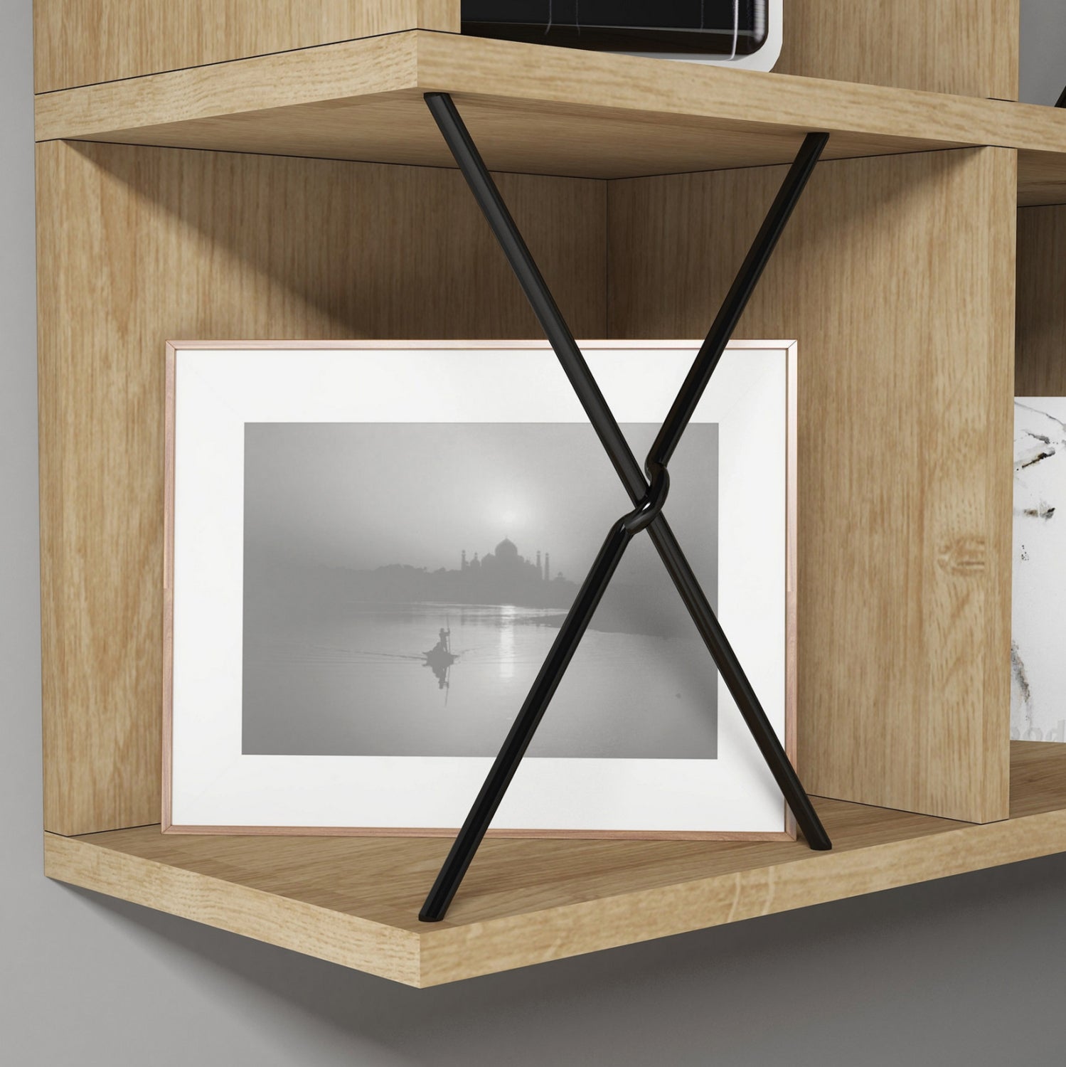 Етажерка 9520 цвят дъб 60x24x60см